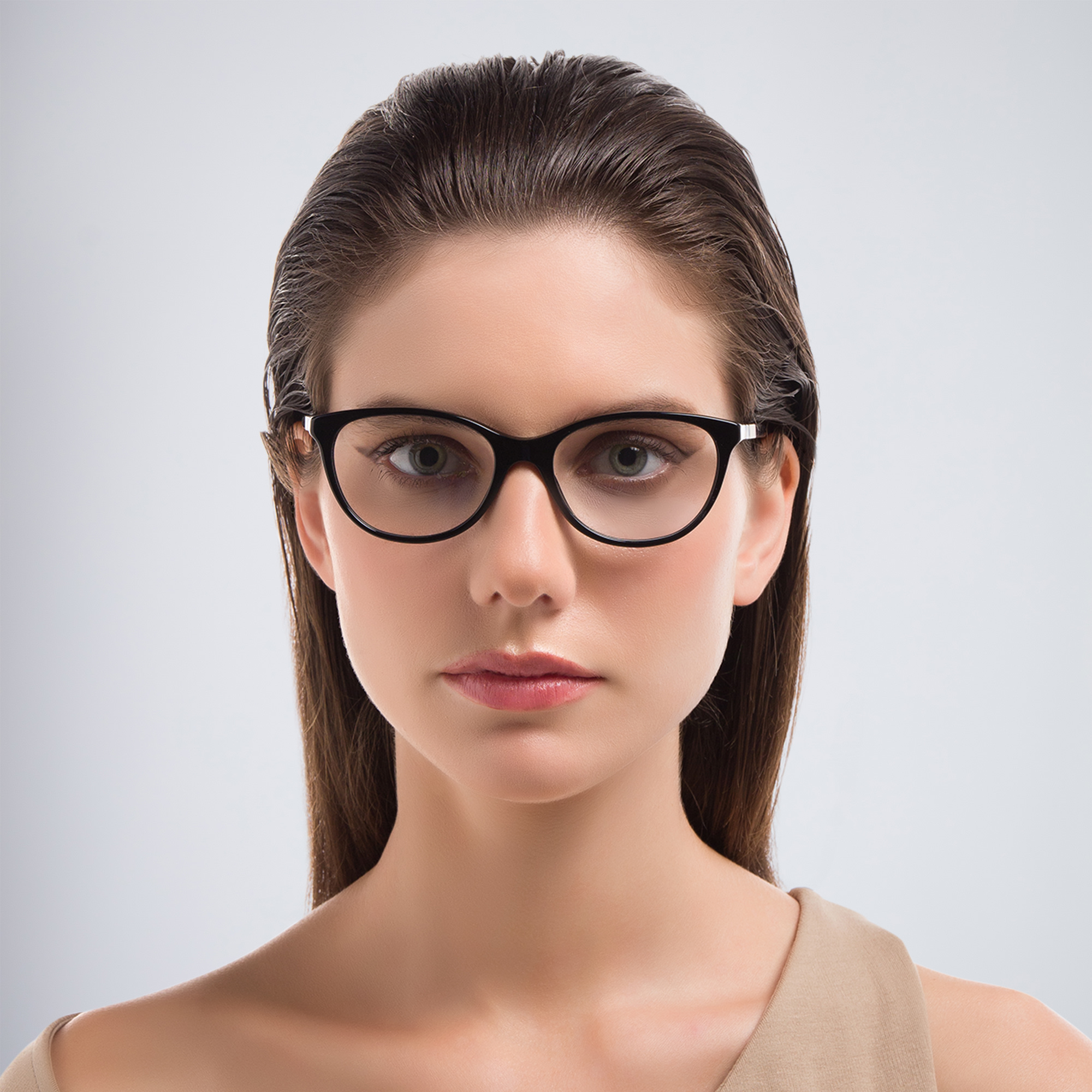 BURBERRY Square Eyeglasses in Black – Product Photo 5