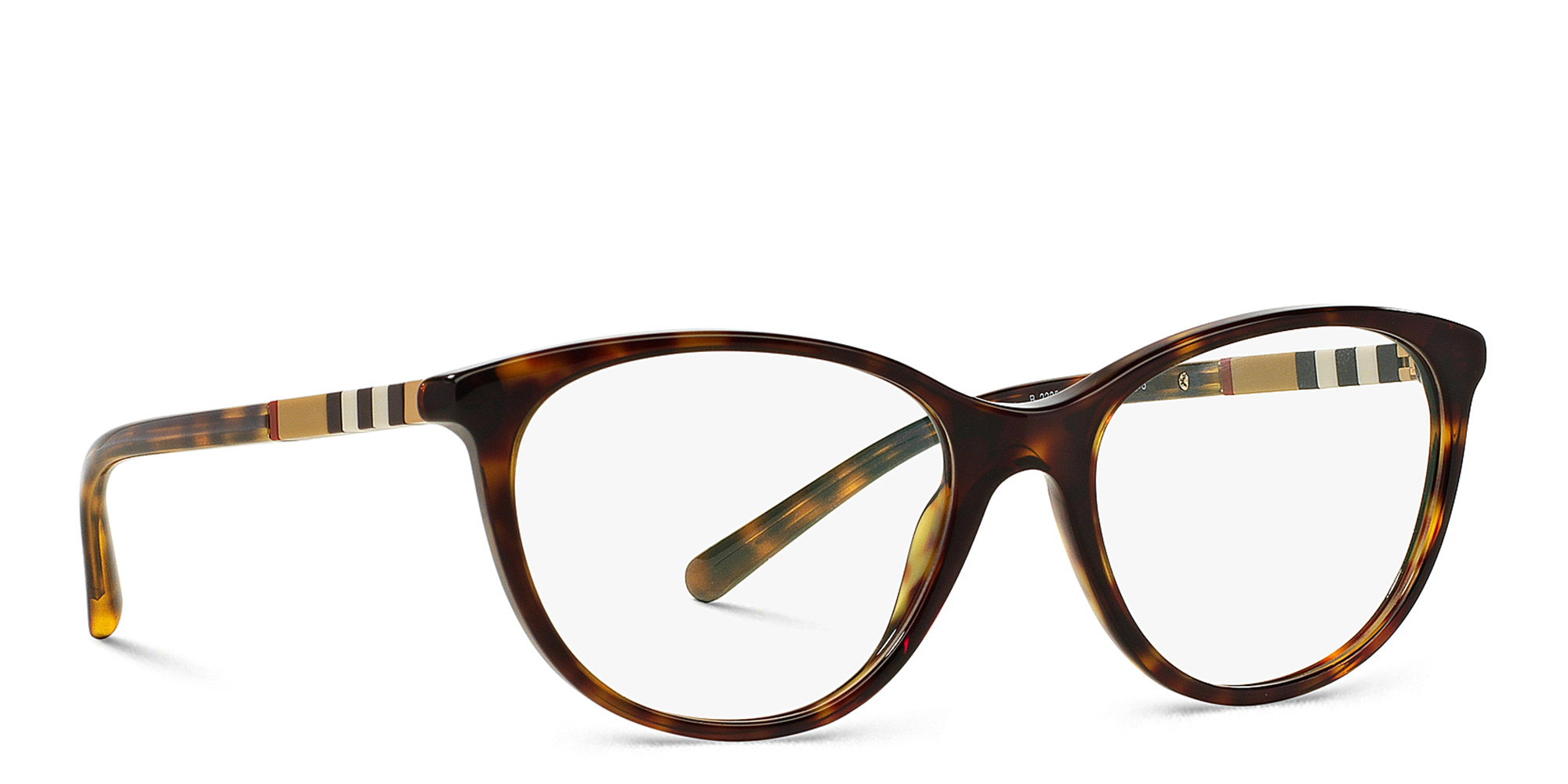 BURBERRY Square Eyeglasses in Dark Havana – Product Photo 4
