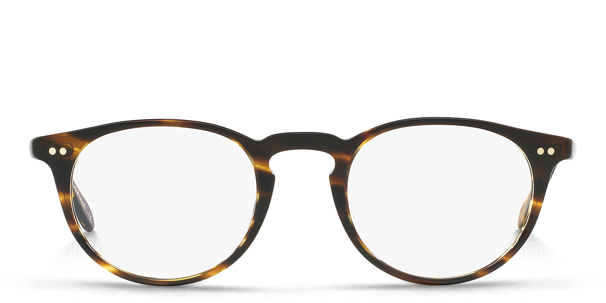 OLIVER PEOPLES Unisex Panthos Eyeglasses in Cocobolo – Product Photo 1