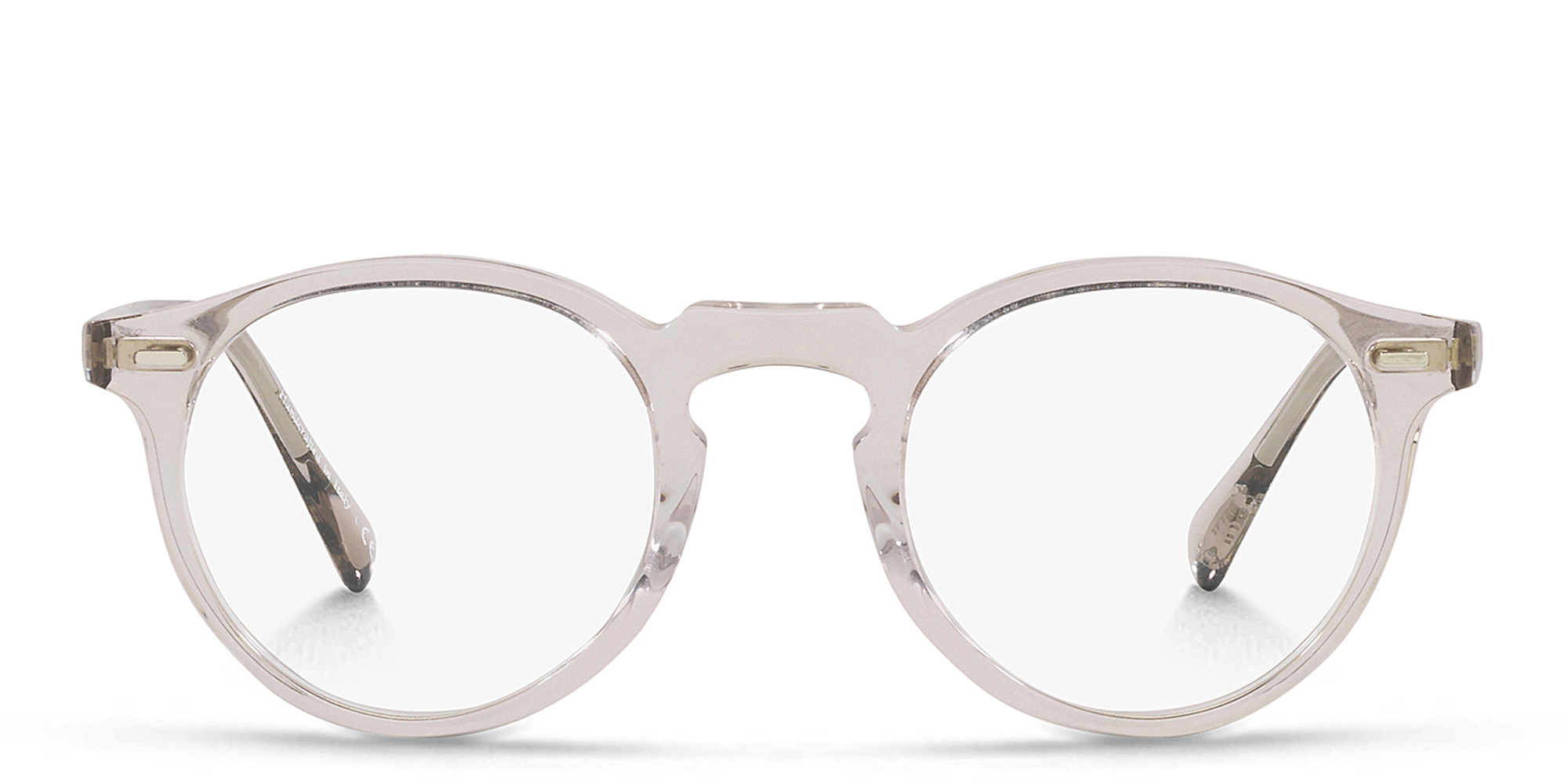 OLIVER PEOPLES Unisex Panthos Eyeglasses in Dune – Product Photo 1