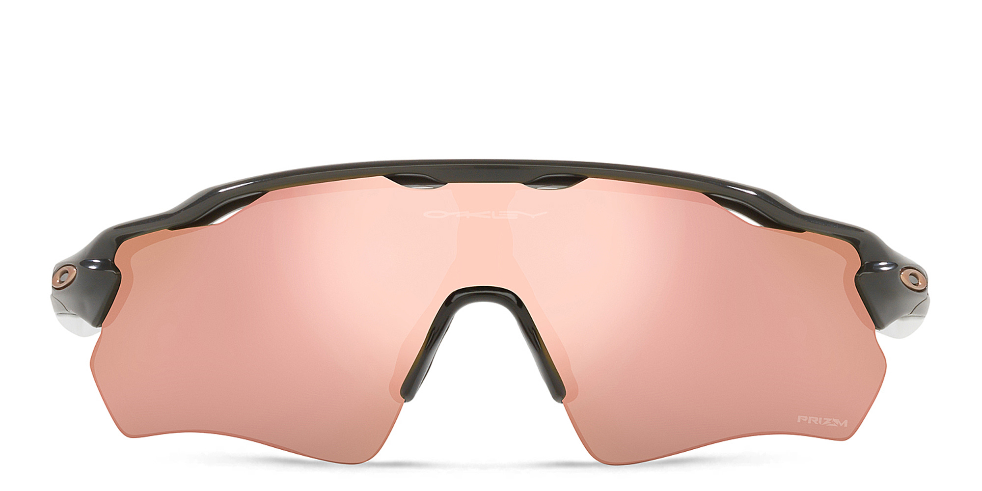 Oakley Radar EV Path Half-Rim Mask Sunglasses in Carbon – Product Photo 1