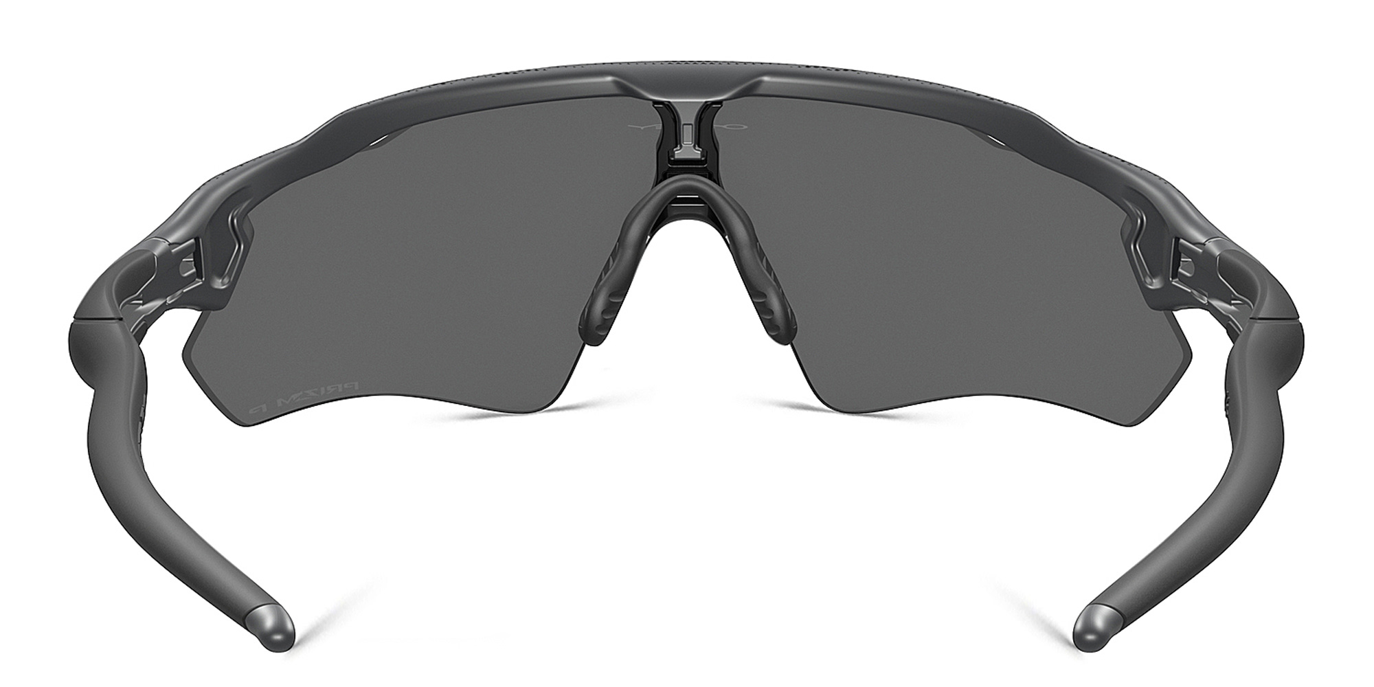 Shop Oakley Radar EV Path Half-Rim Mask Sunglasses in High Resolution Carbon online.