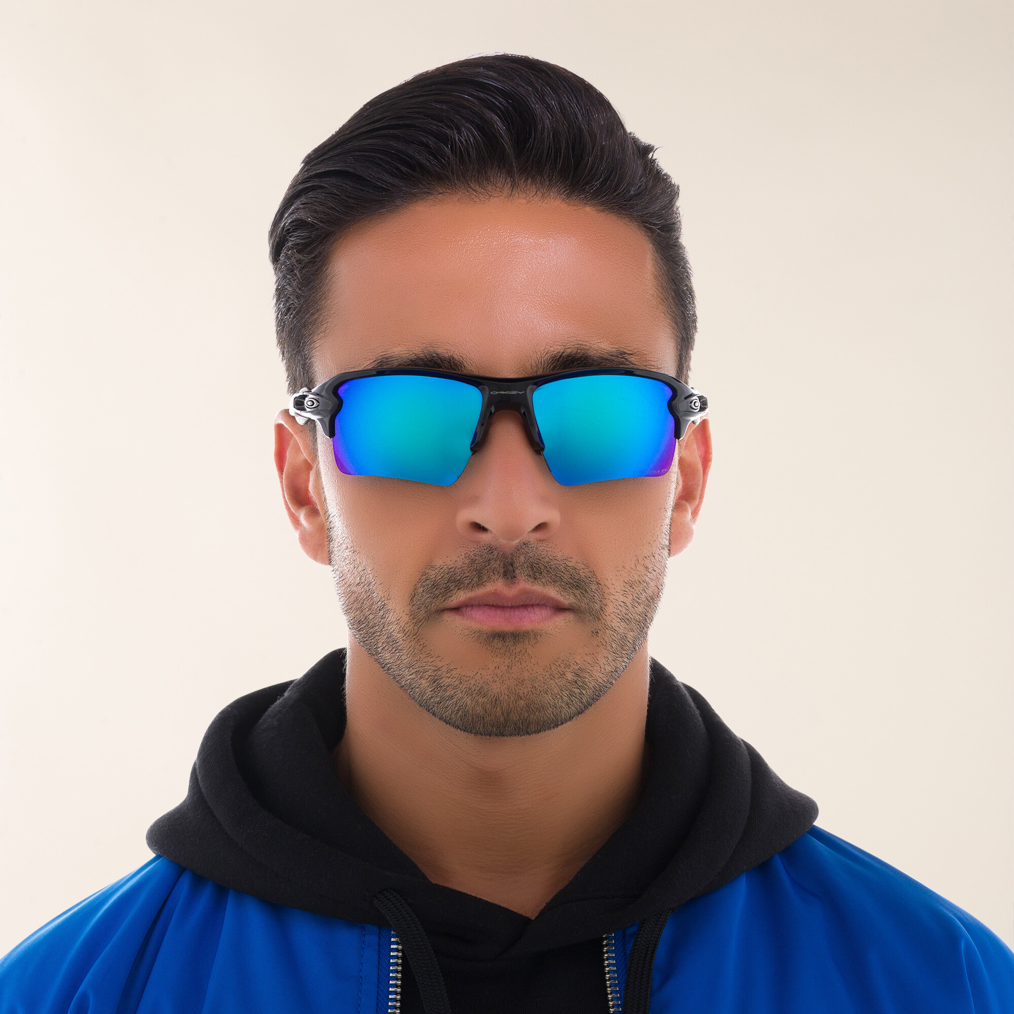 Flak XL Half-Rim Rectangle Sunglasses - Main Image