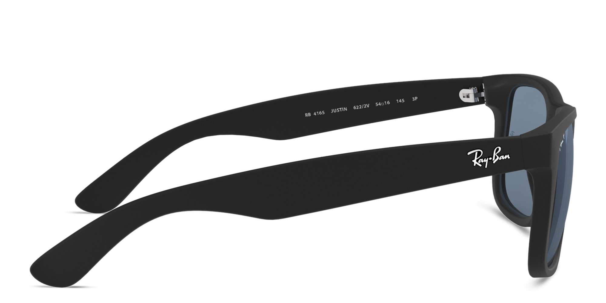 Ray-Ban Unisex Square Sunglasses in Black – Product Photo 3