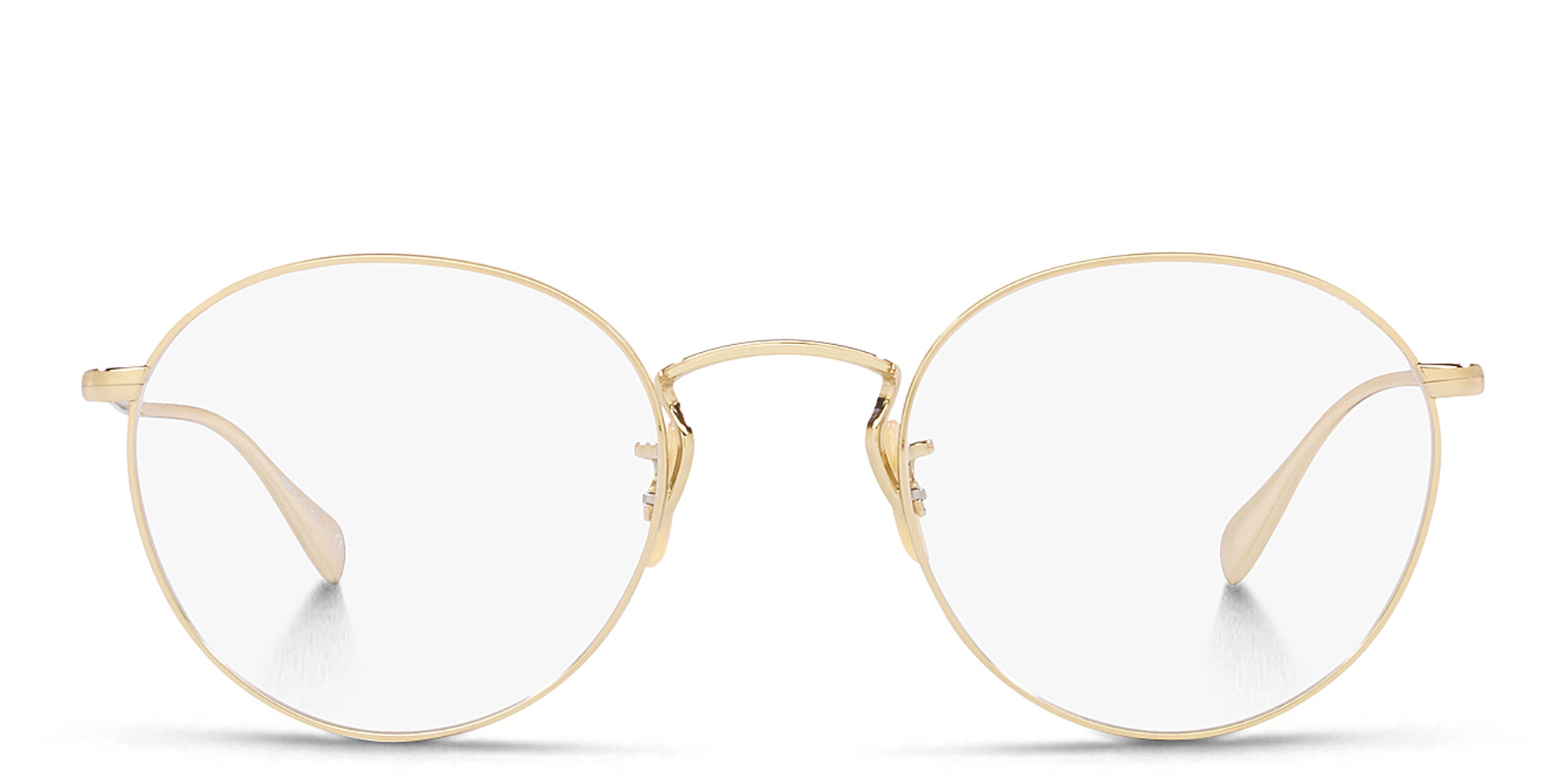 OLIVER PEOPLES Panthos Eyeglasses in Gold – Product Photo 1