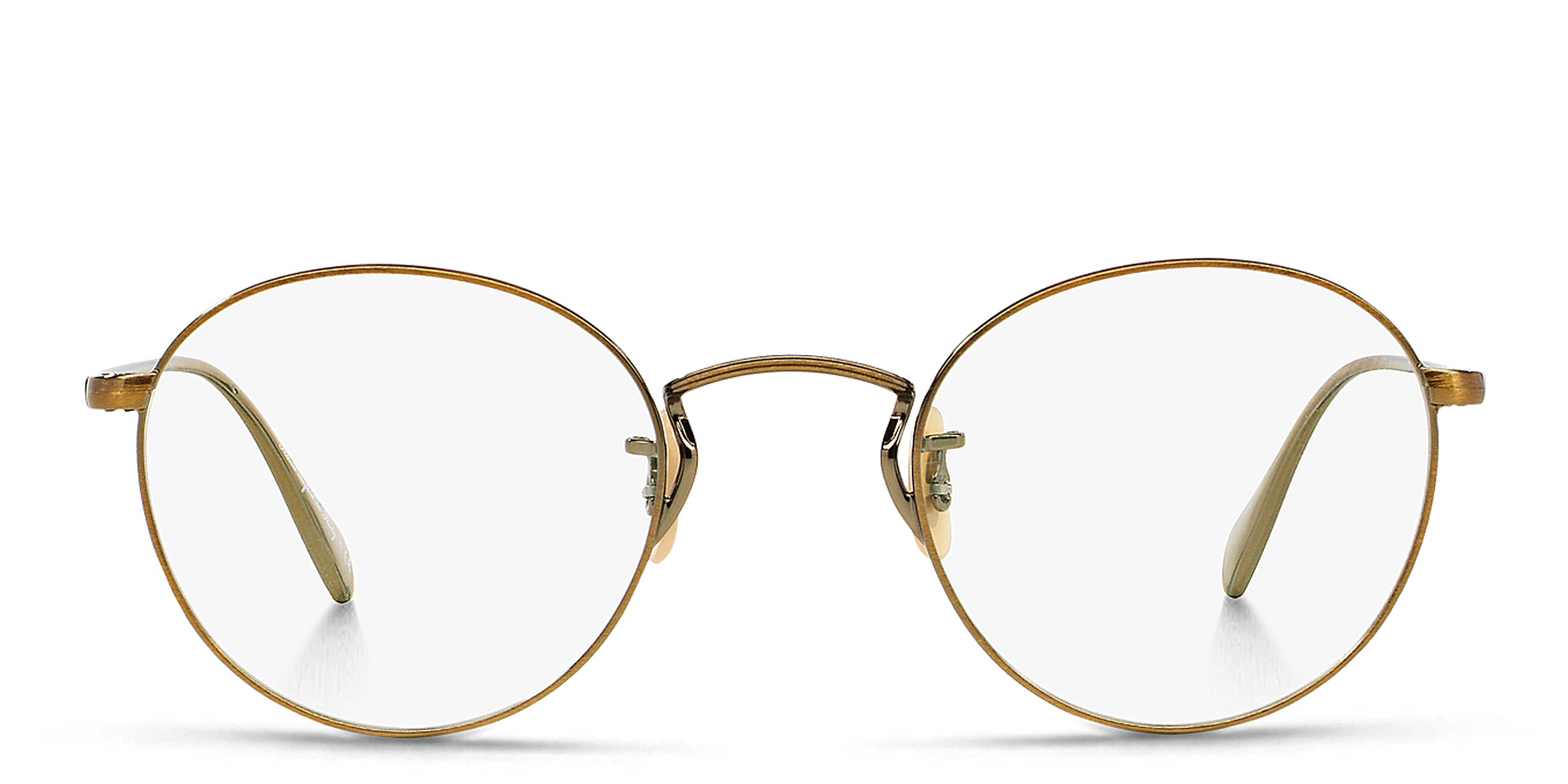 OLIVER PEOPLES Panthos Eyeglasses in Gold – Product Photo 1