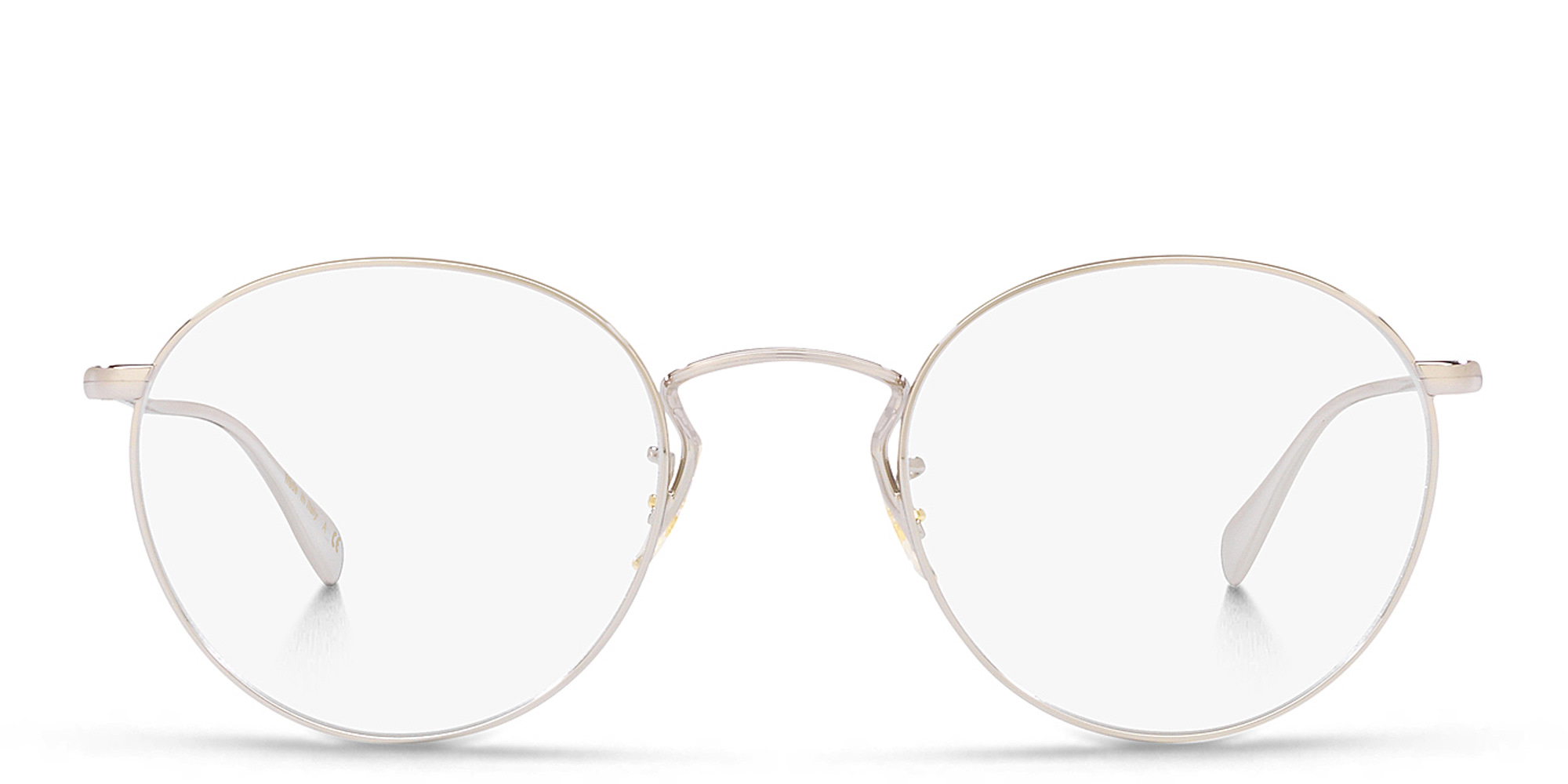 نظارات طبية بانتوس للجنسين من أوليفر بيبلز بلون فضي - صورة المنتج 1