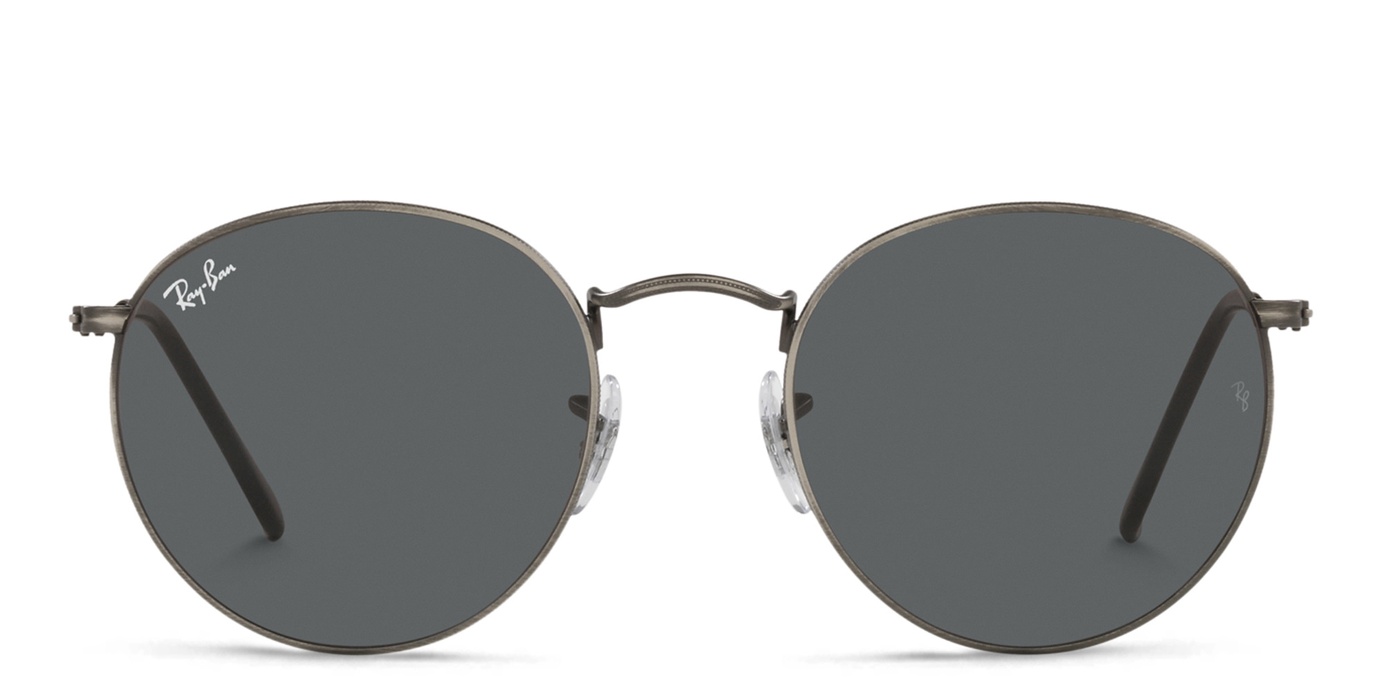 Ray-Ban Round Sunglasses in Gunmetal – Product Photo 1