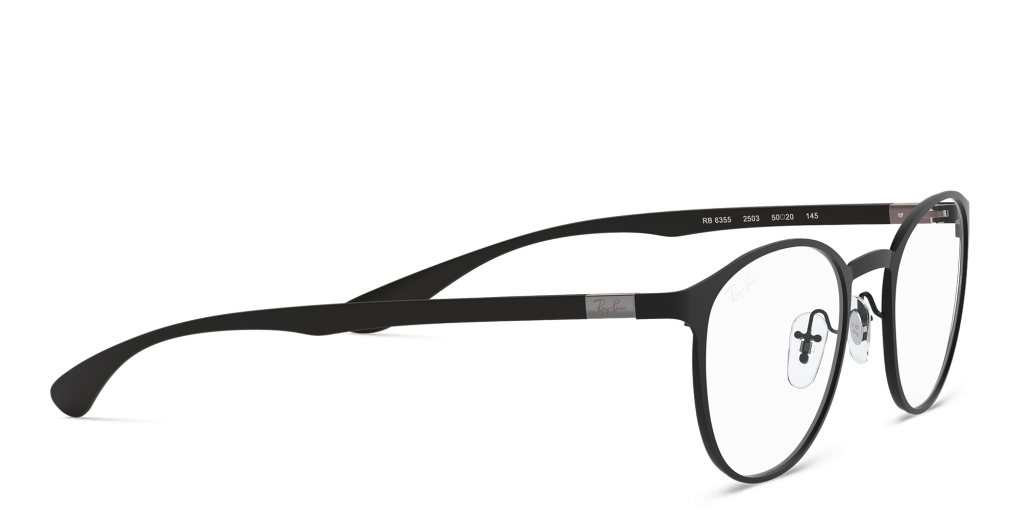 Ray-Ban Optics Unisex Panthos Eyeglasses in Black – Product Photo 4