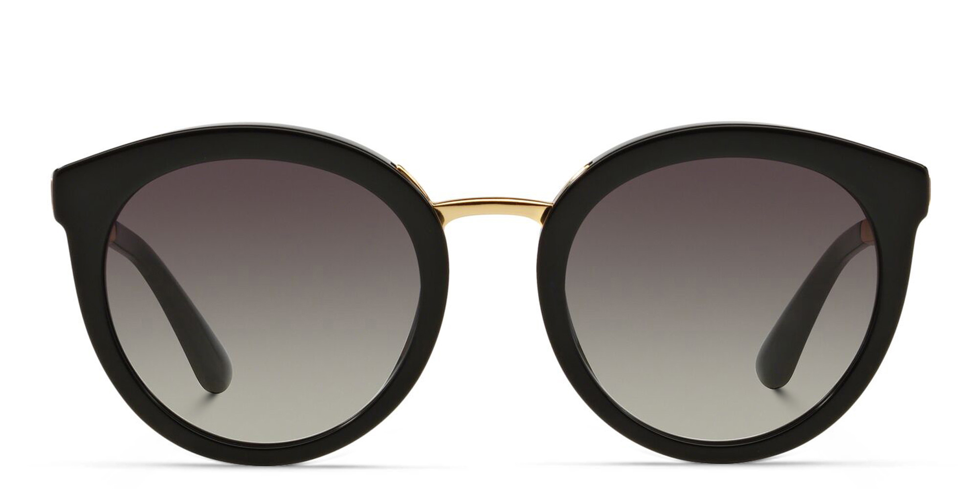 Dolce & Gabbana Round Sunglasses in Black – Product Photo 1