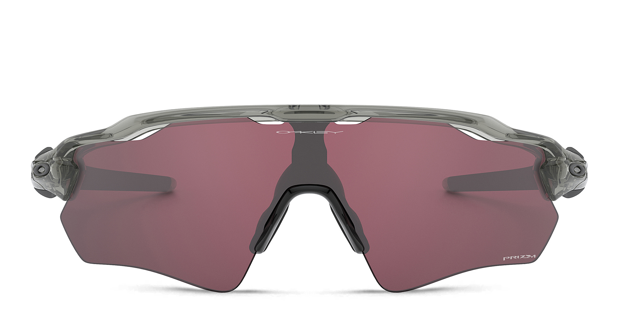 Shop Oakley Radar EV Path Half-Rim Mask Sunglasses in Grey Ink online.
