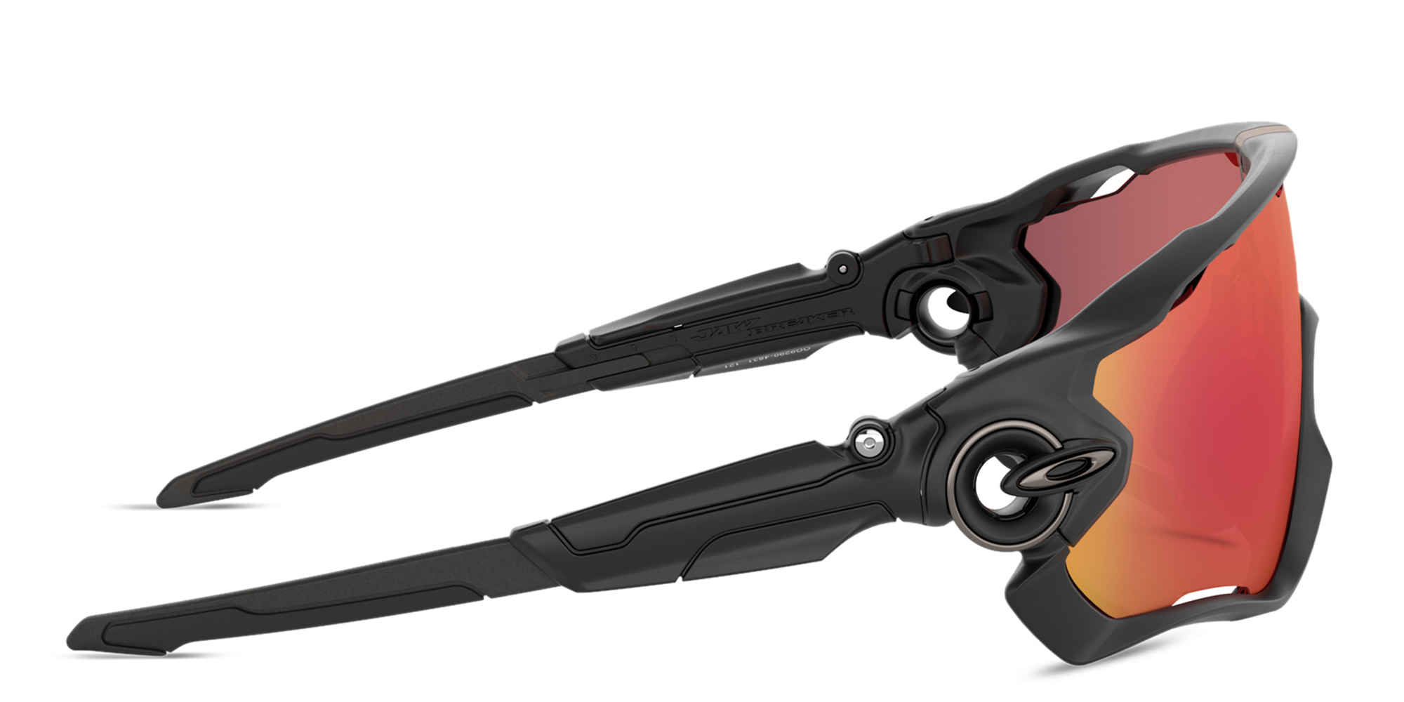 Shop Oakley Jawbreaker Mask Sunglasses in Matte Black online.