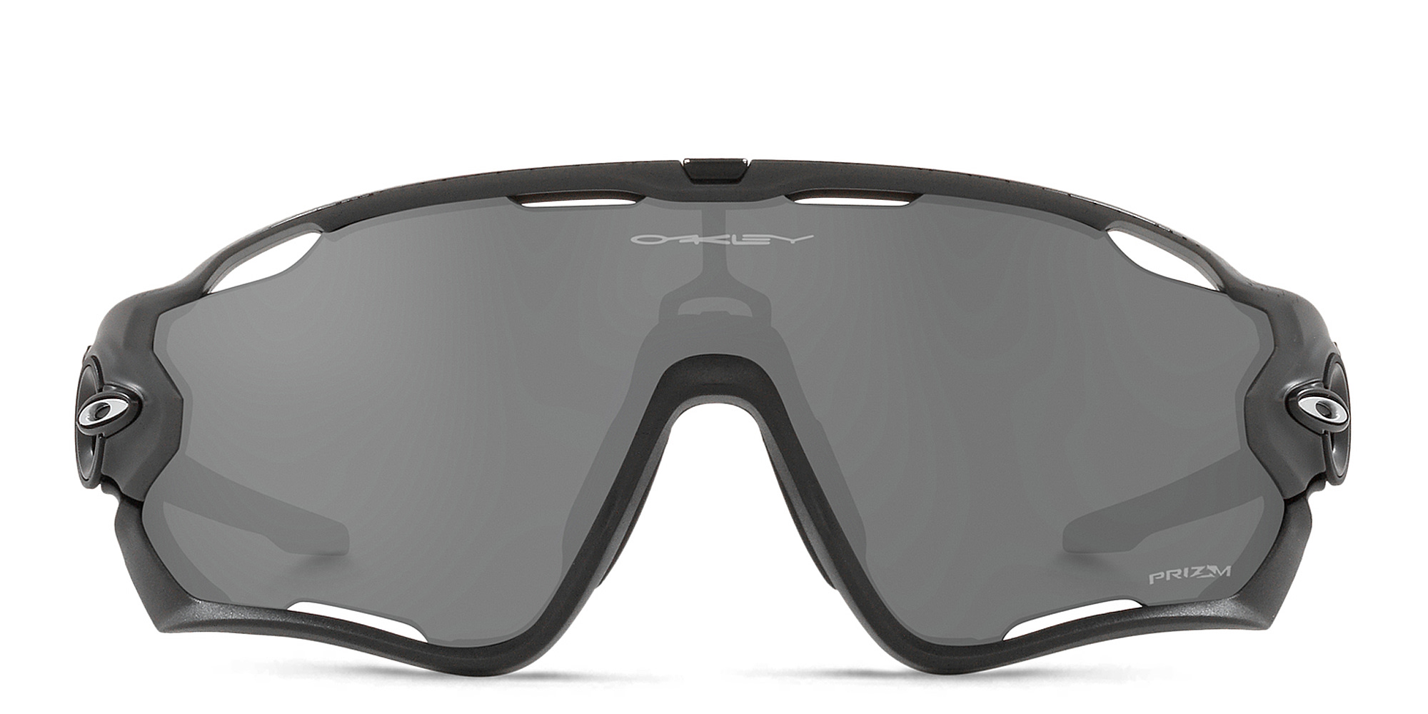 تسوق نظارات شمسية جاو برايكر على شكل قناع اوكلي بلون أسود مطفي أونلاين.