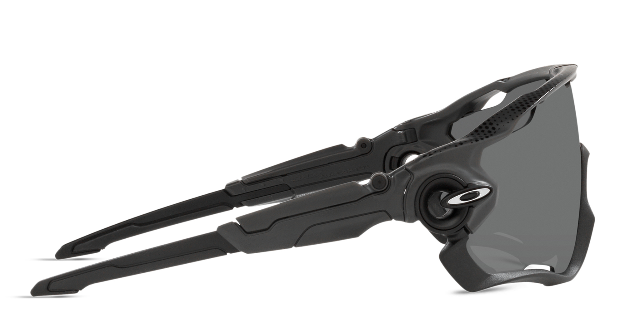 Shop Oakley Jawbreaker Mask Sunglasses in Hi Res Matte Carbon online.