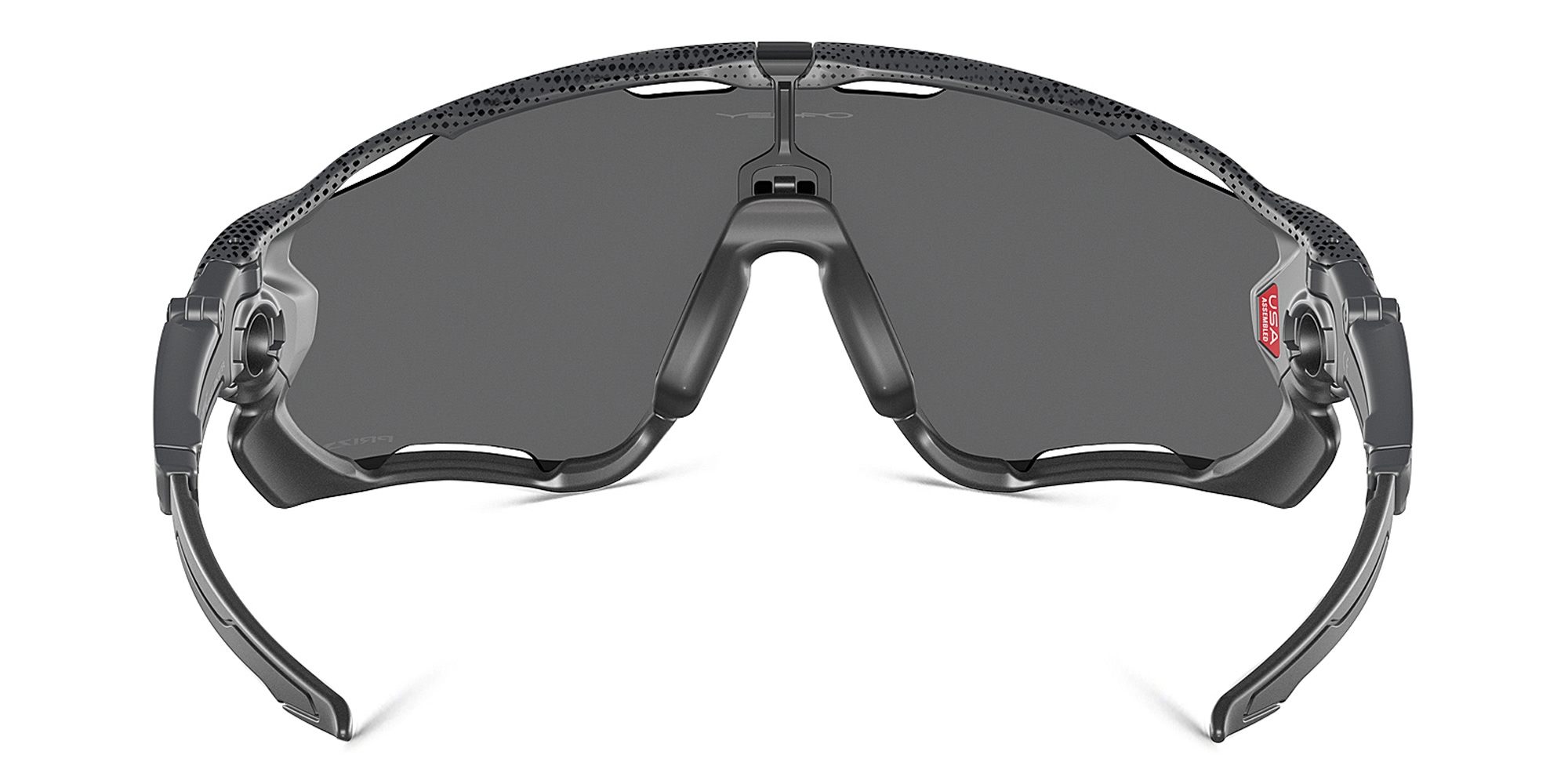 Shop Oakley Jawbreaker Mask Sunglasses in Hi Res Matte Carbon online.