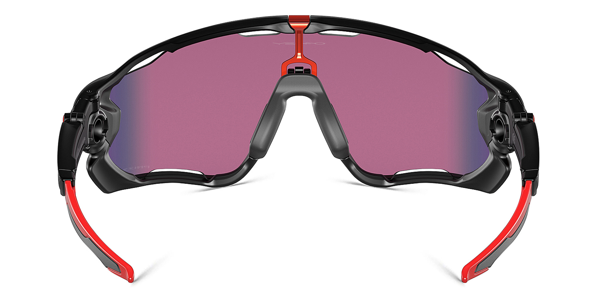 Oakley Jawbreaker Wide Mask Sunglasses in Matte Black – Product Photo 4