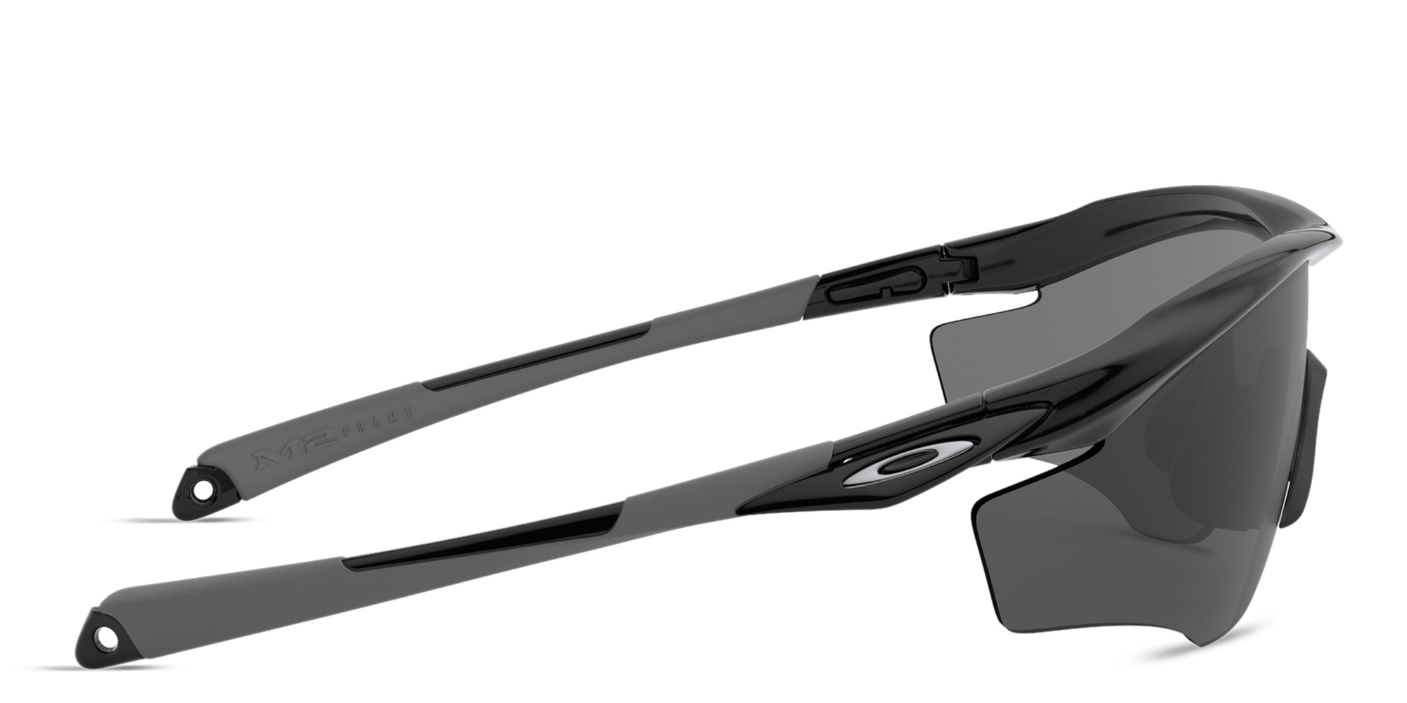 Shop Oakley M2 Frame XL Half-Rim Irregular Sunglasses in Black online.