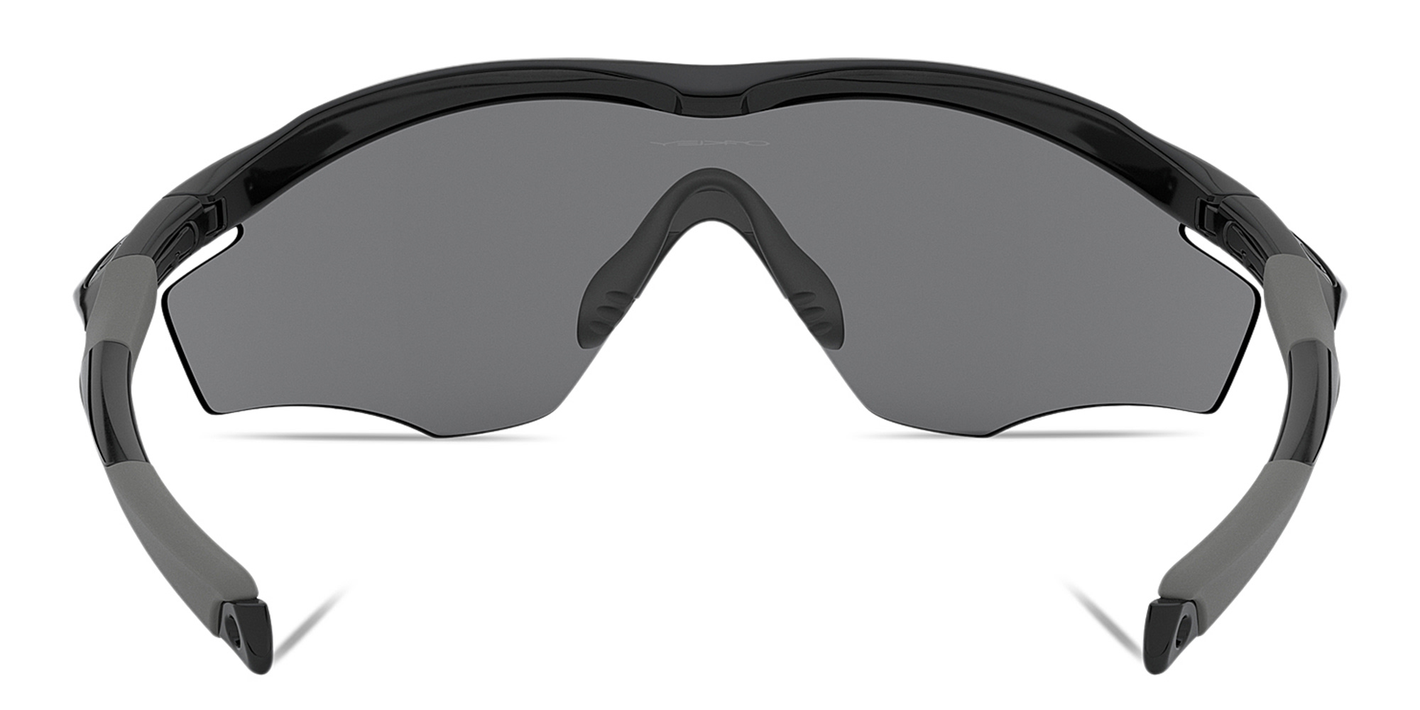 Shop Oakley M2 Frame XL Half-Rim Irregular Sunglasses in Black online.