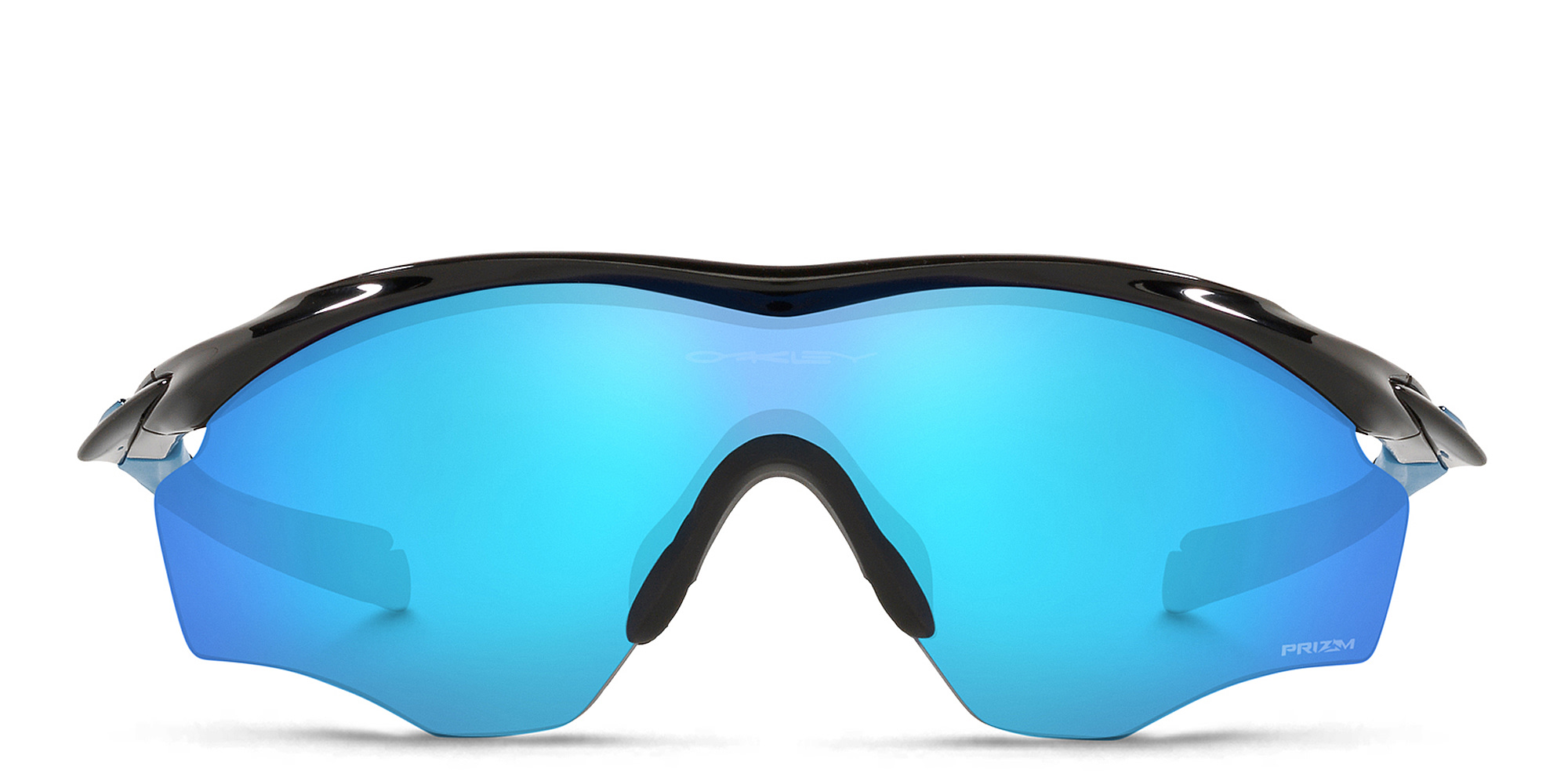 Oakley M2 Frame XL Half-Rim Irregular Sunglasses in Black – Product Photo 1