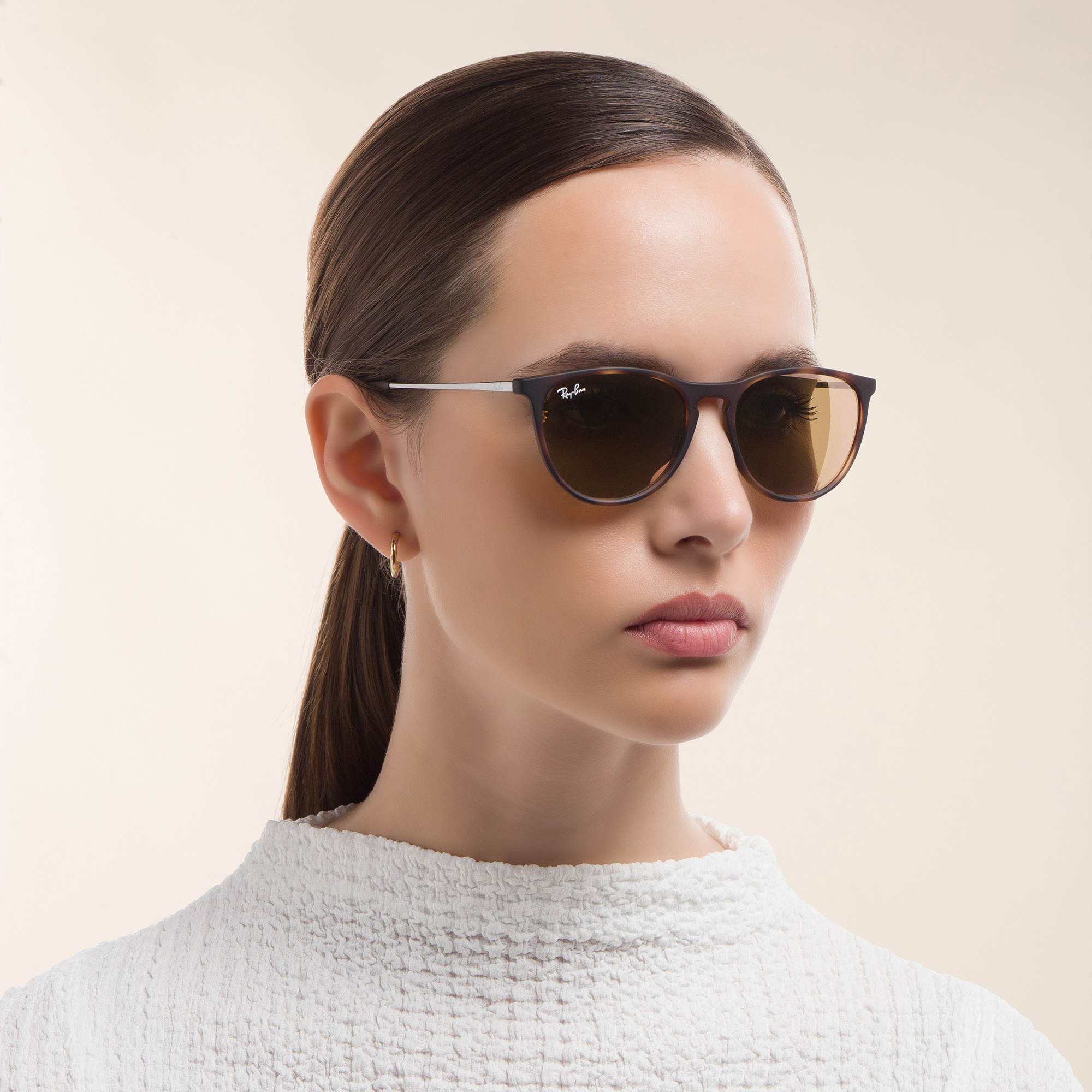 Ray-Ban Junior Kids Panthos Sunglasses in Tortoise – Product Photo 5