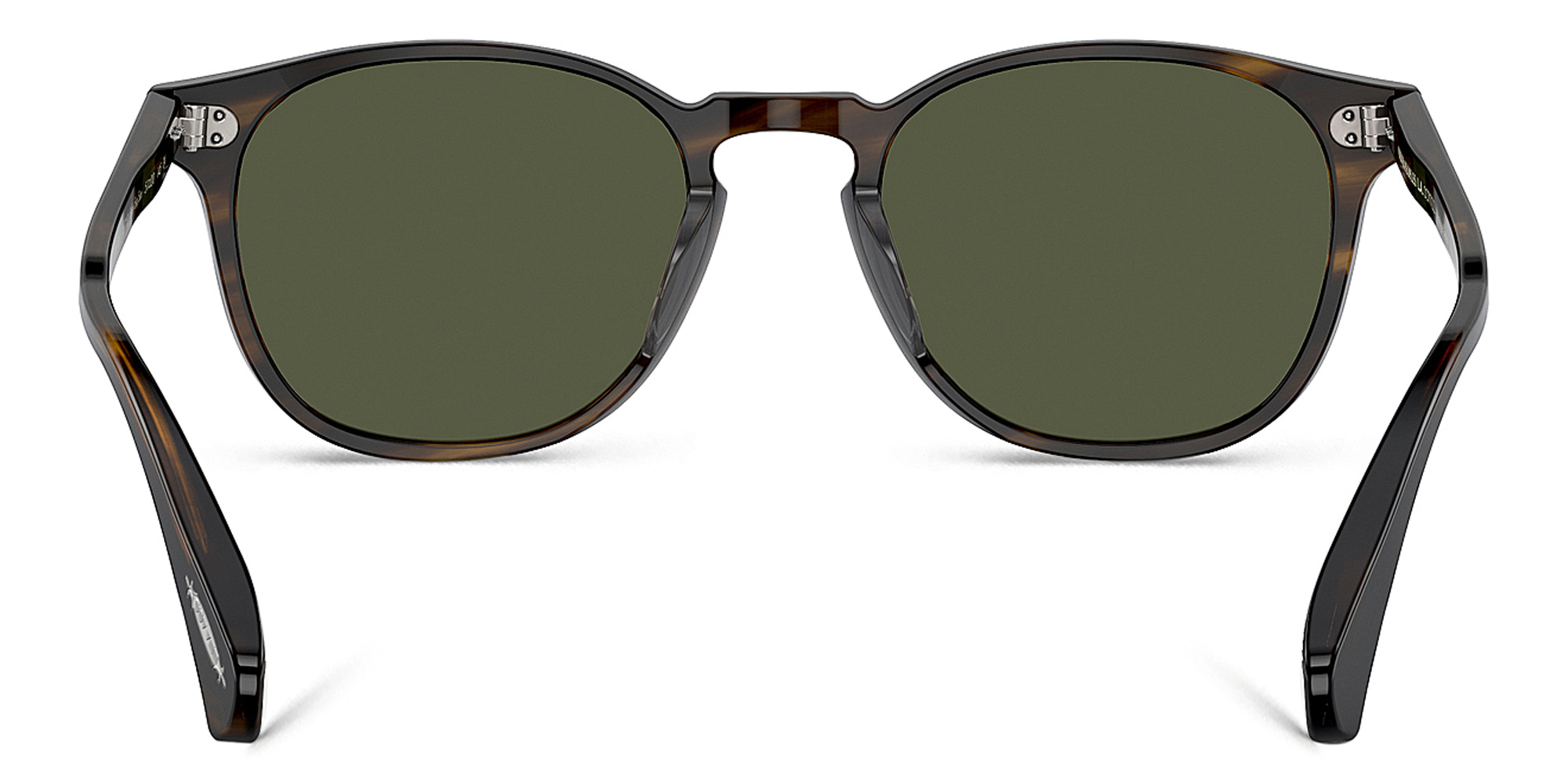 OLIVER PEOPLES Unisex Round Sunglasses in Tortoise – Product Photo 4