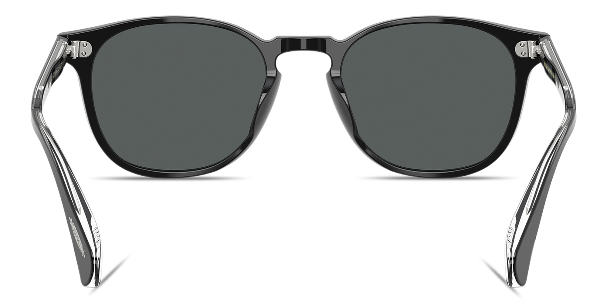 OLIVER PEOPLES Finley Esq. Sun Unisex Round Sunglasses in Black – Product Photo 4
