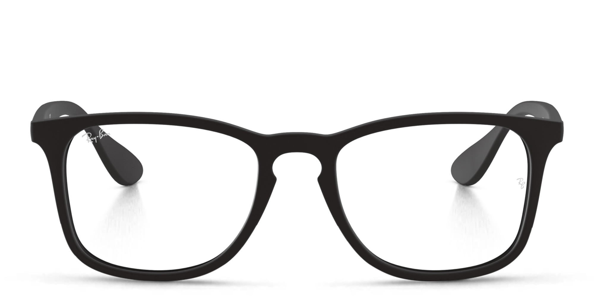 Ray-Ban Unisex Square Eyeglasses in Black – Product Photo 1