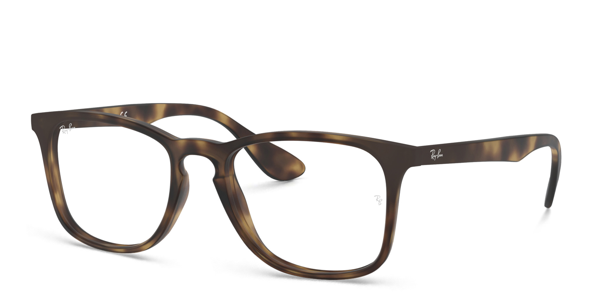 Ray-Ban Square Eyeglasses in Havana – Product Photo 2