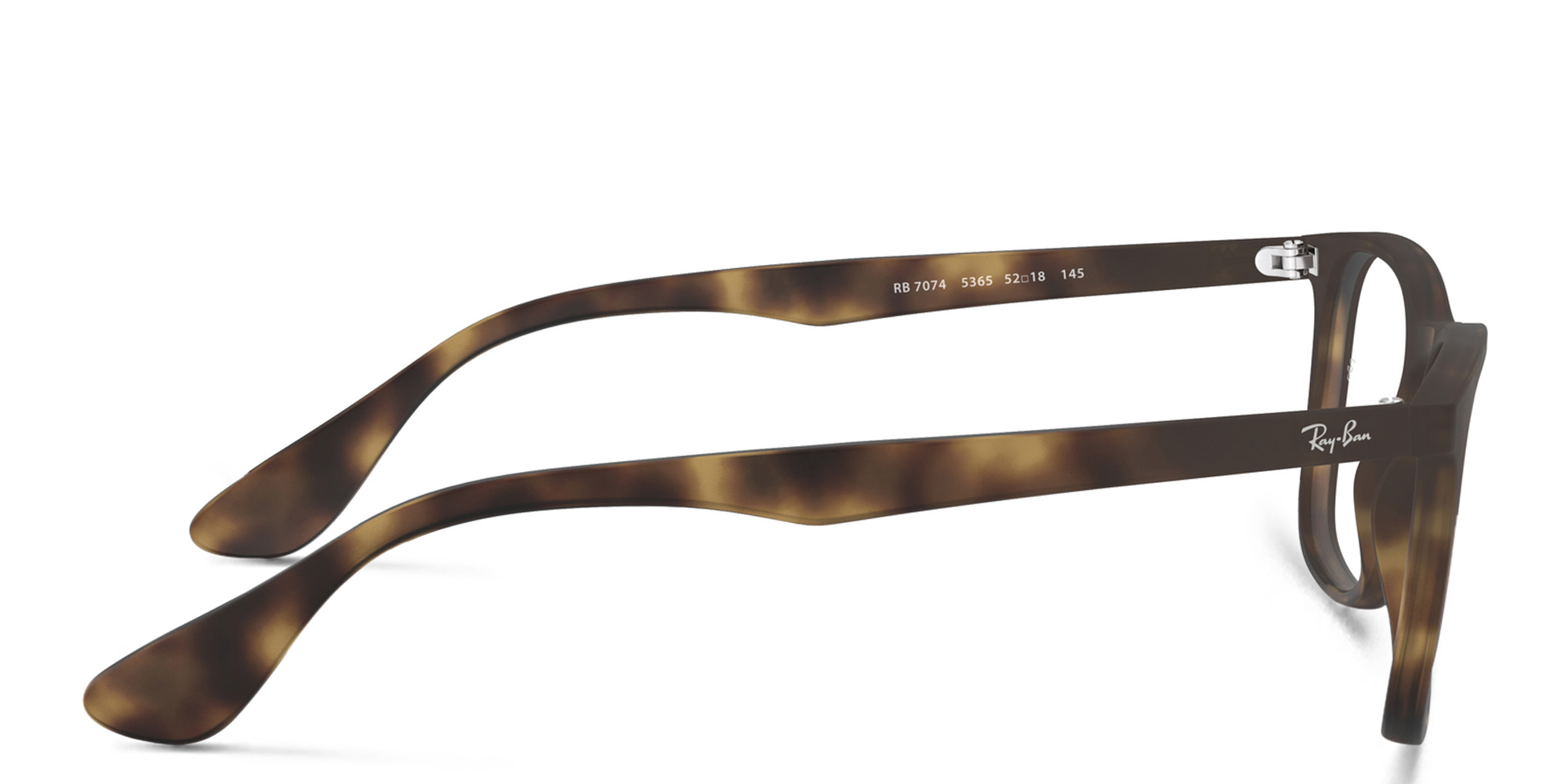 Ray-Ban Square Eyeglasses in Havana – Product Photo 3