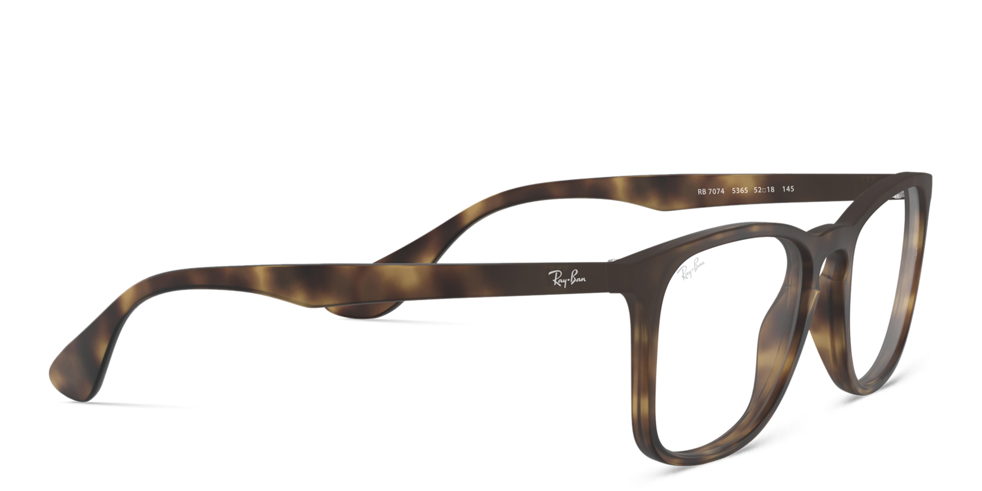 Ray-Ban Square Eyeglasses in Havana – Product Photo 4