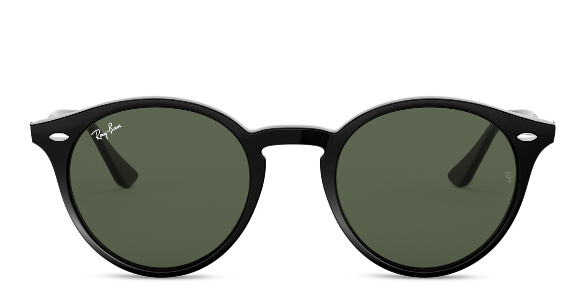 Ray-Ban Unisex Round Sunglasses in Black – Product Photo 1