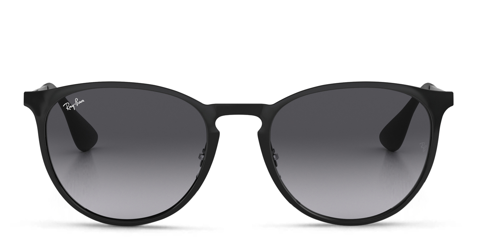 Ray-Ban Erika Metal Unisex Panthos Sunglasses in Black – Product Photo 1