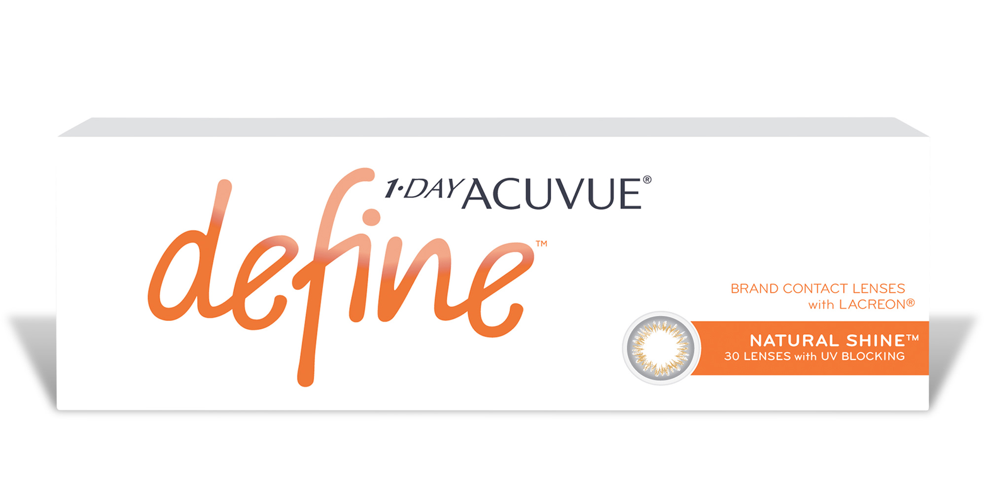 Shop ACUVUE 1-Day Define NS Color Contact Lenses - Natural Shine online.
