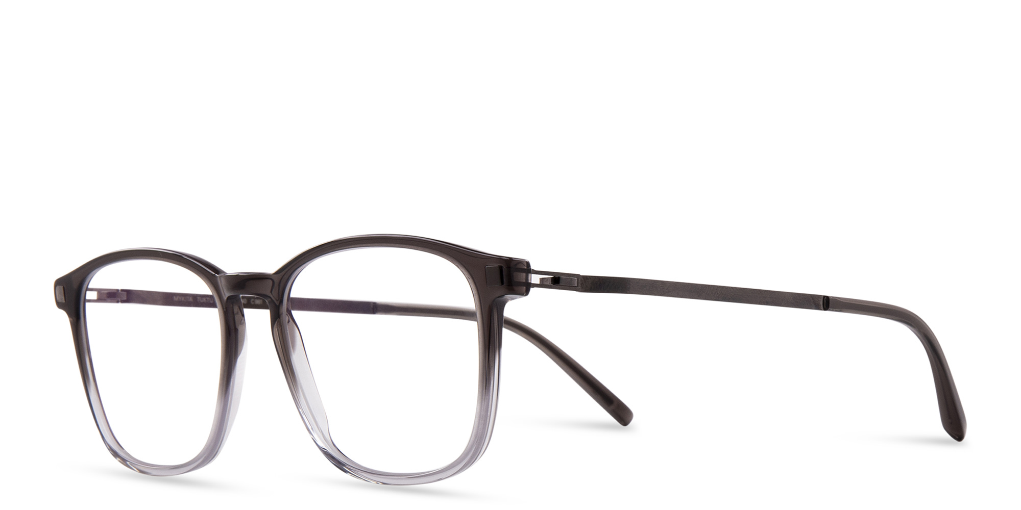 MYKITA Tuktu Square Eyeglasses in Black – Product Photo 2