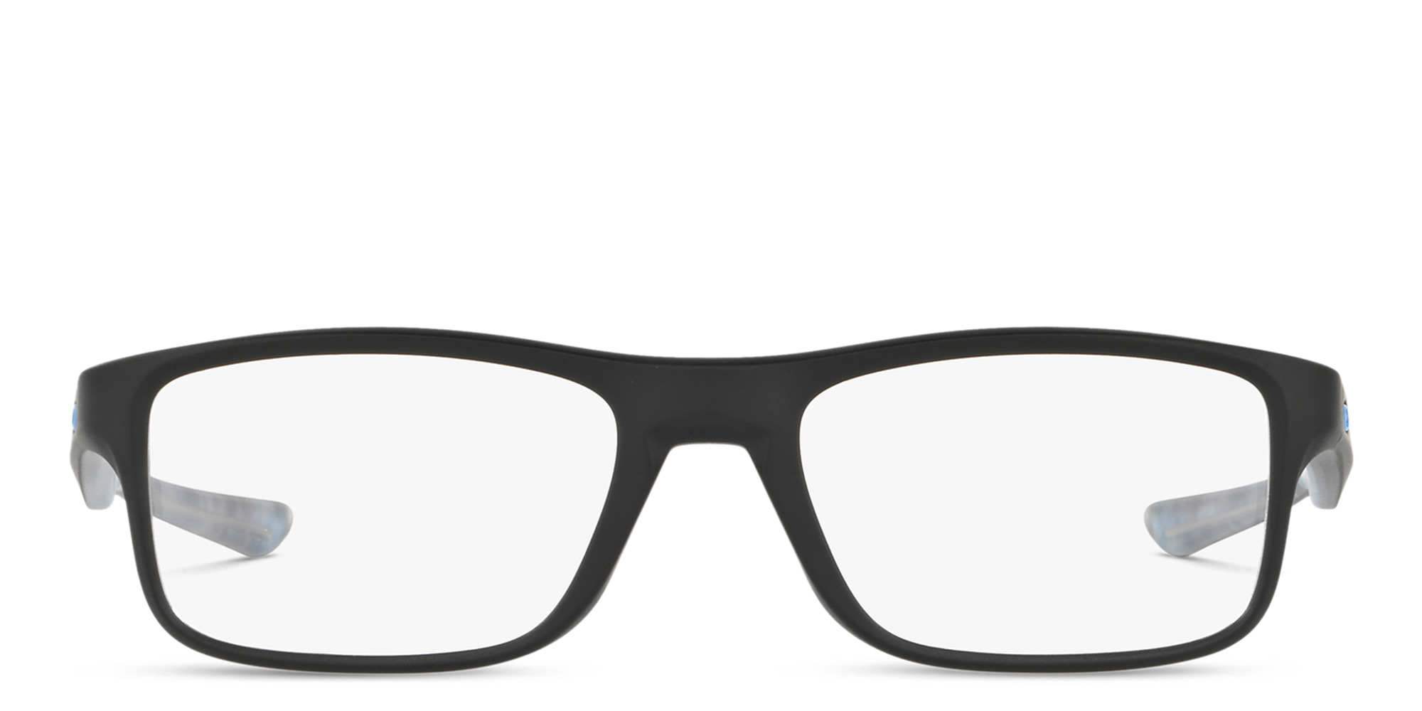 Oakley Unisex Rectangle Eyeglasses in Satin Black – Product Photo 1