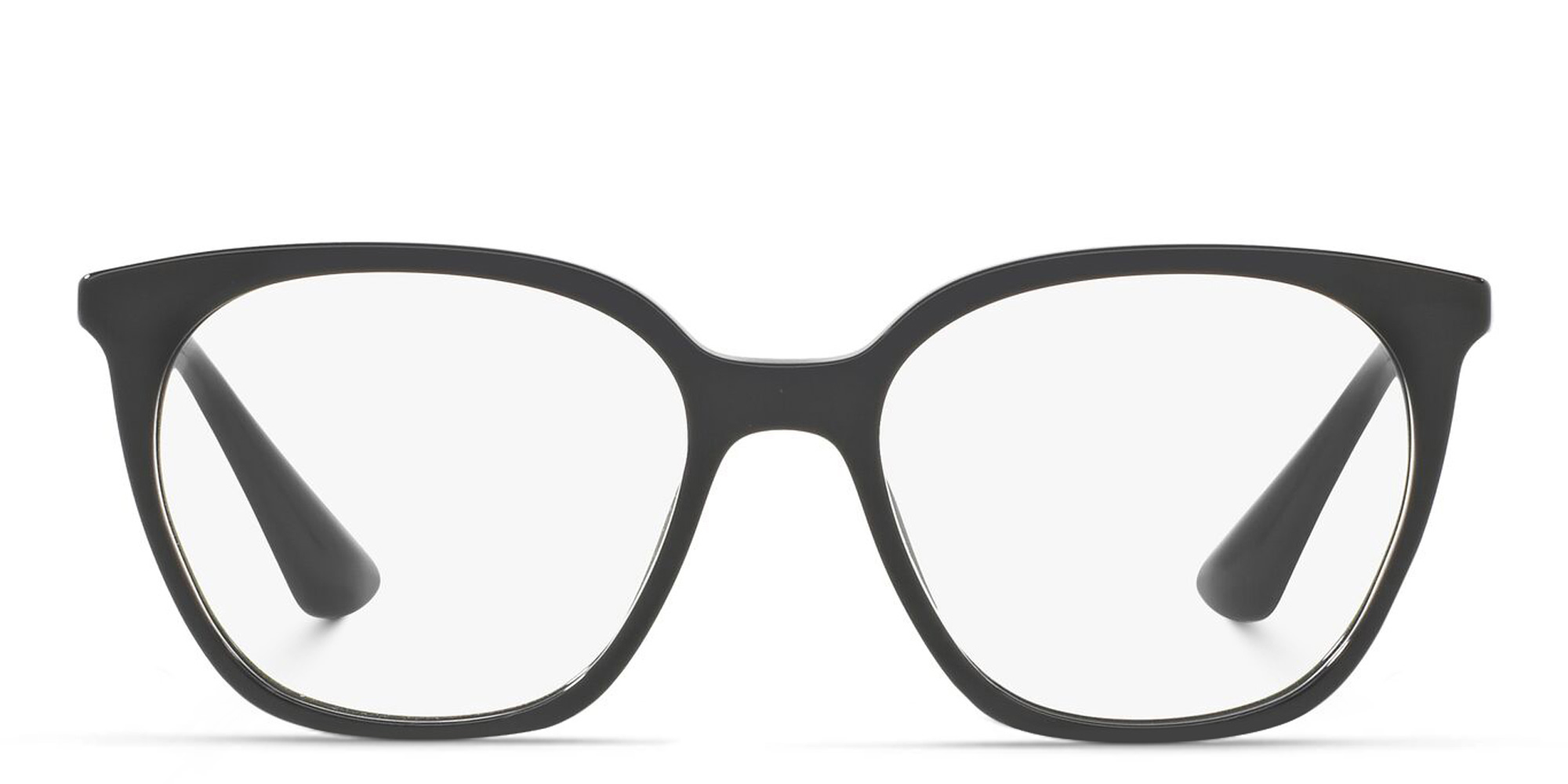 PRADA Square Eyeglasses in Black – Product Photo 1