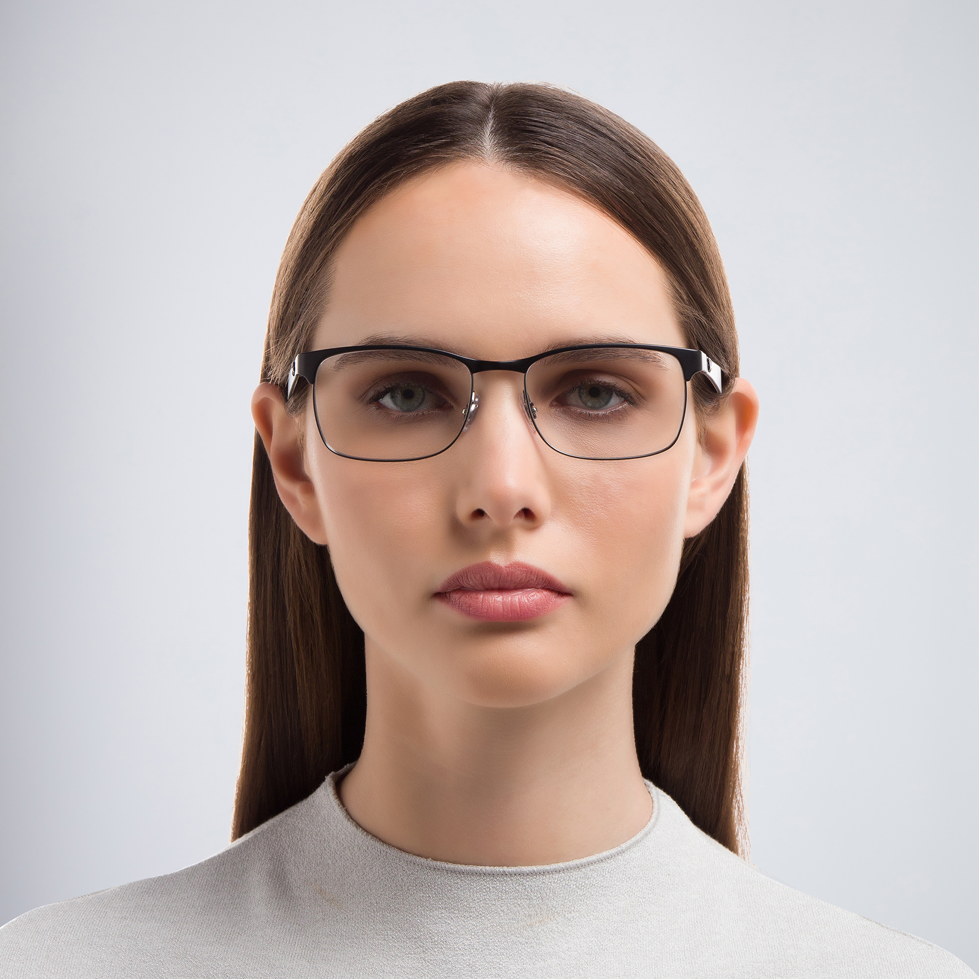 Ray-Ban Optics Unisex Square Eyeglasses in Black – Product Photo 5