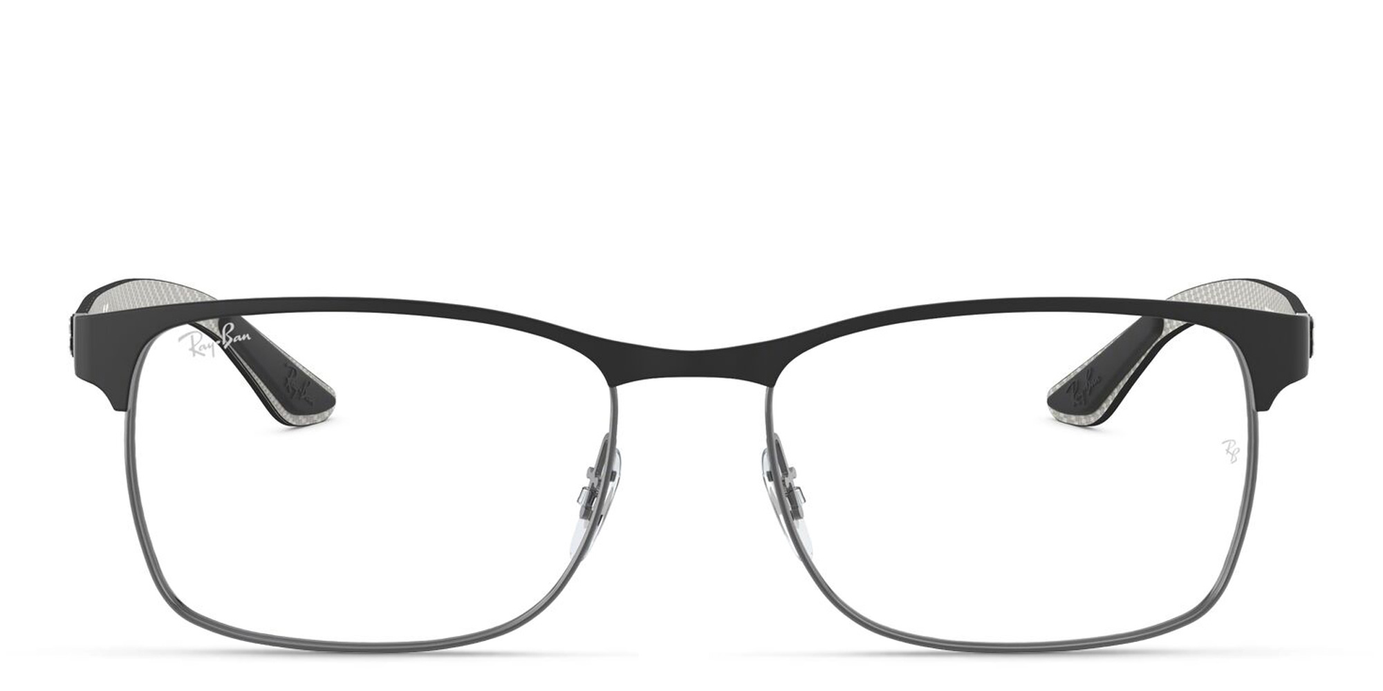 Ray-Ban Optics Unisex Square Eyeglasses in Black – Product Photo 1
