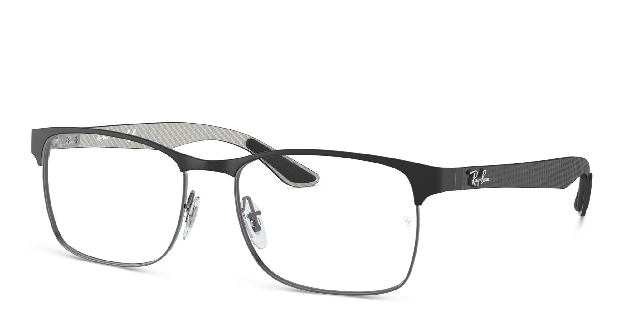 Ray-Ban Optics Unisex Square Eyeglasses in Black – Product Photo 2