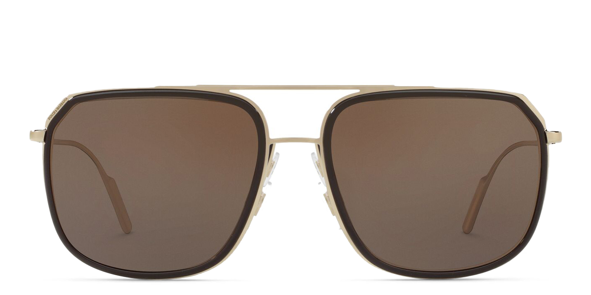 نظارة شمسية مربعة من دولتشي آند غابانا بلون بني - صورة المنتج 1