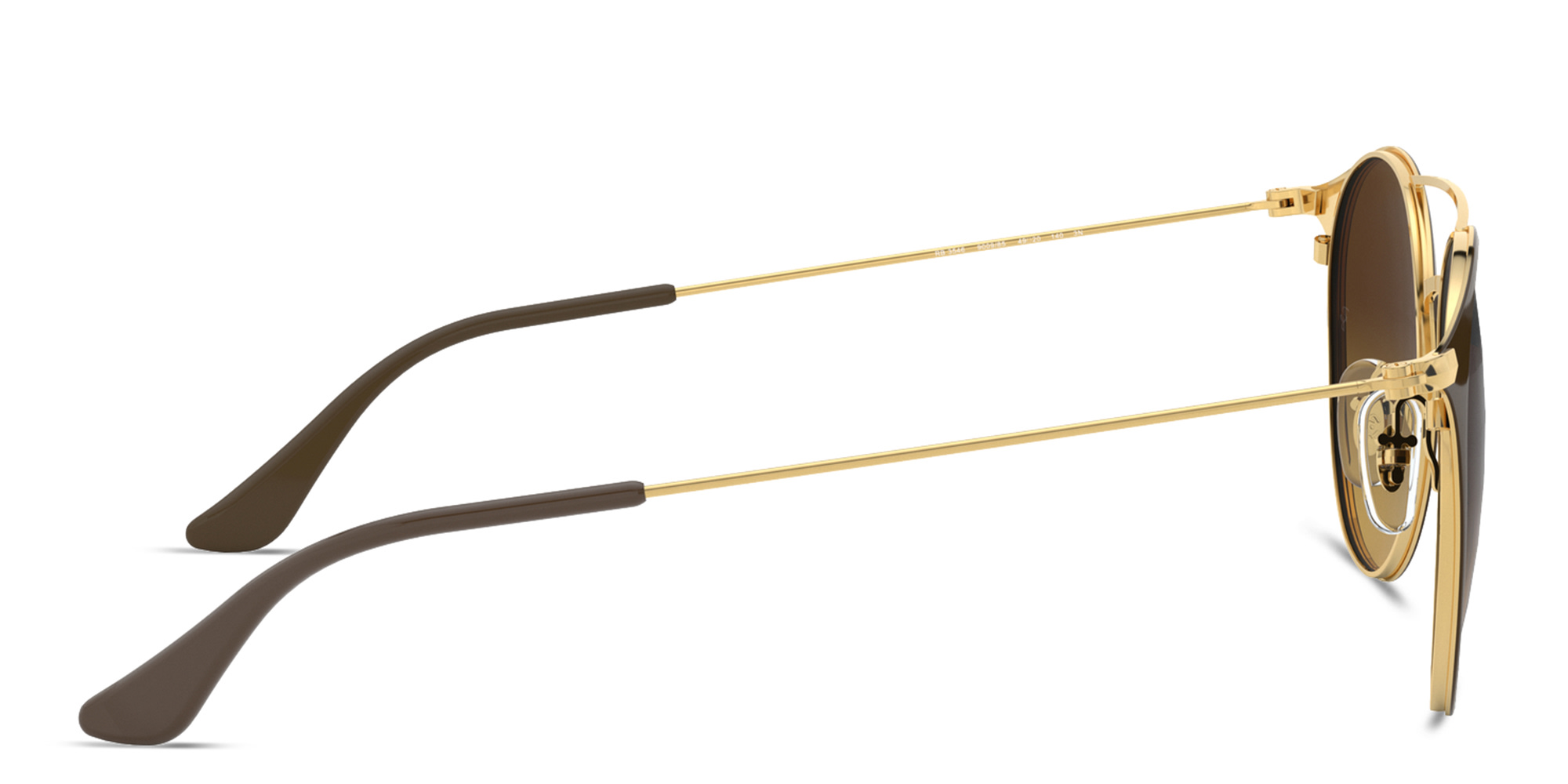 نظارات شمسية طراز بانتوس للجنسين من راي بان بلون بني - صورة المنتج 3