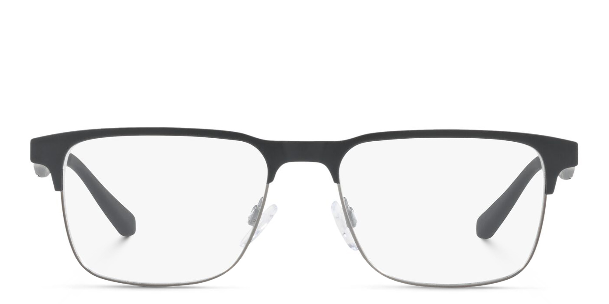 Emporio Armani Rectangle Eyeglasses in Black – Product Photo 1