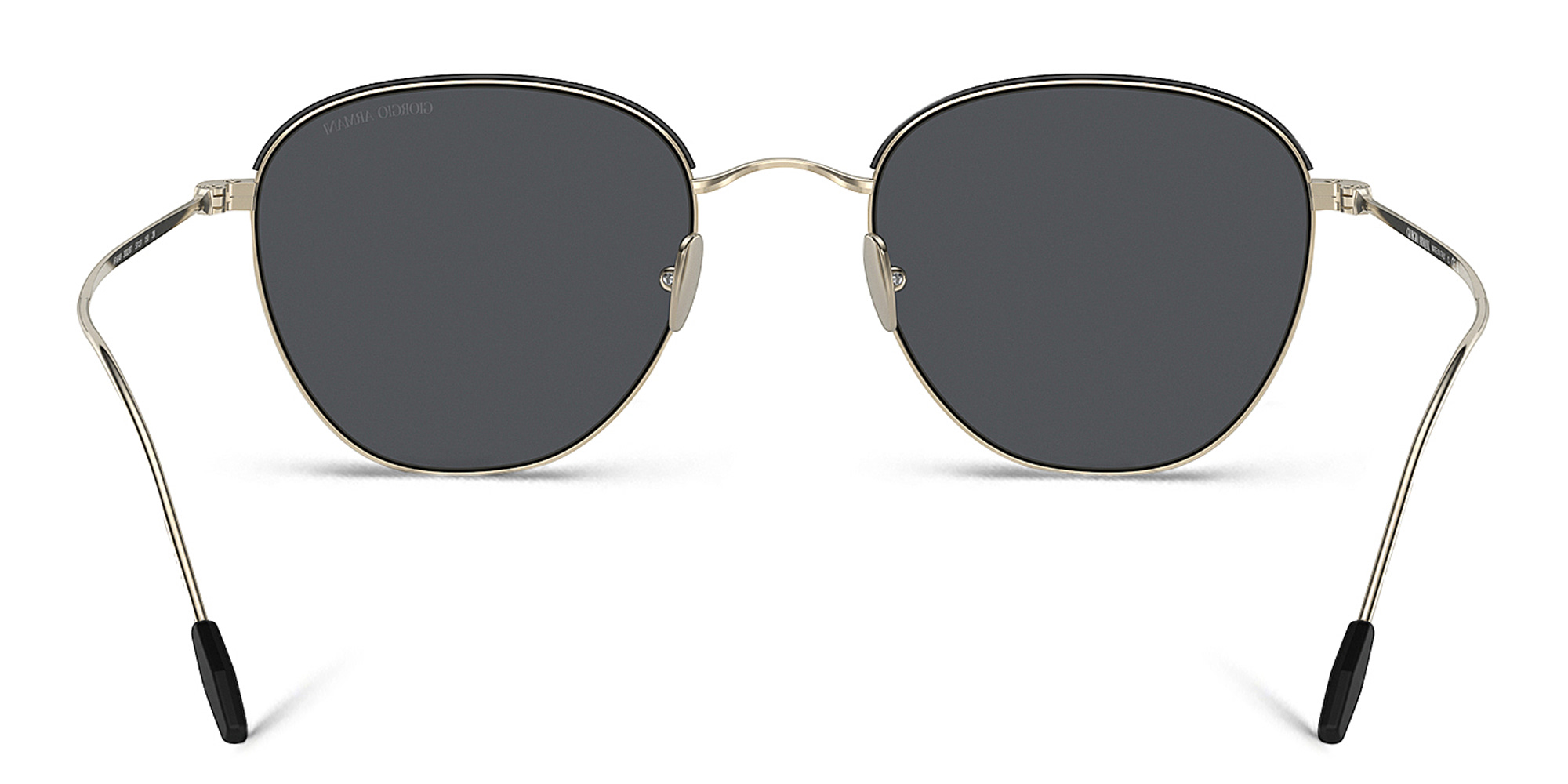 GIORGIO ARMANI Square Sunglasses in Gold – Product Photo 4