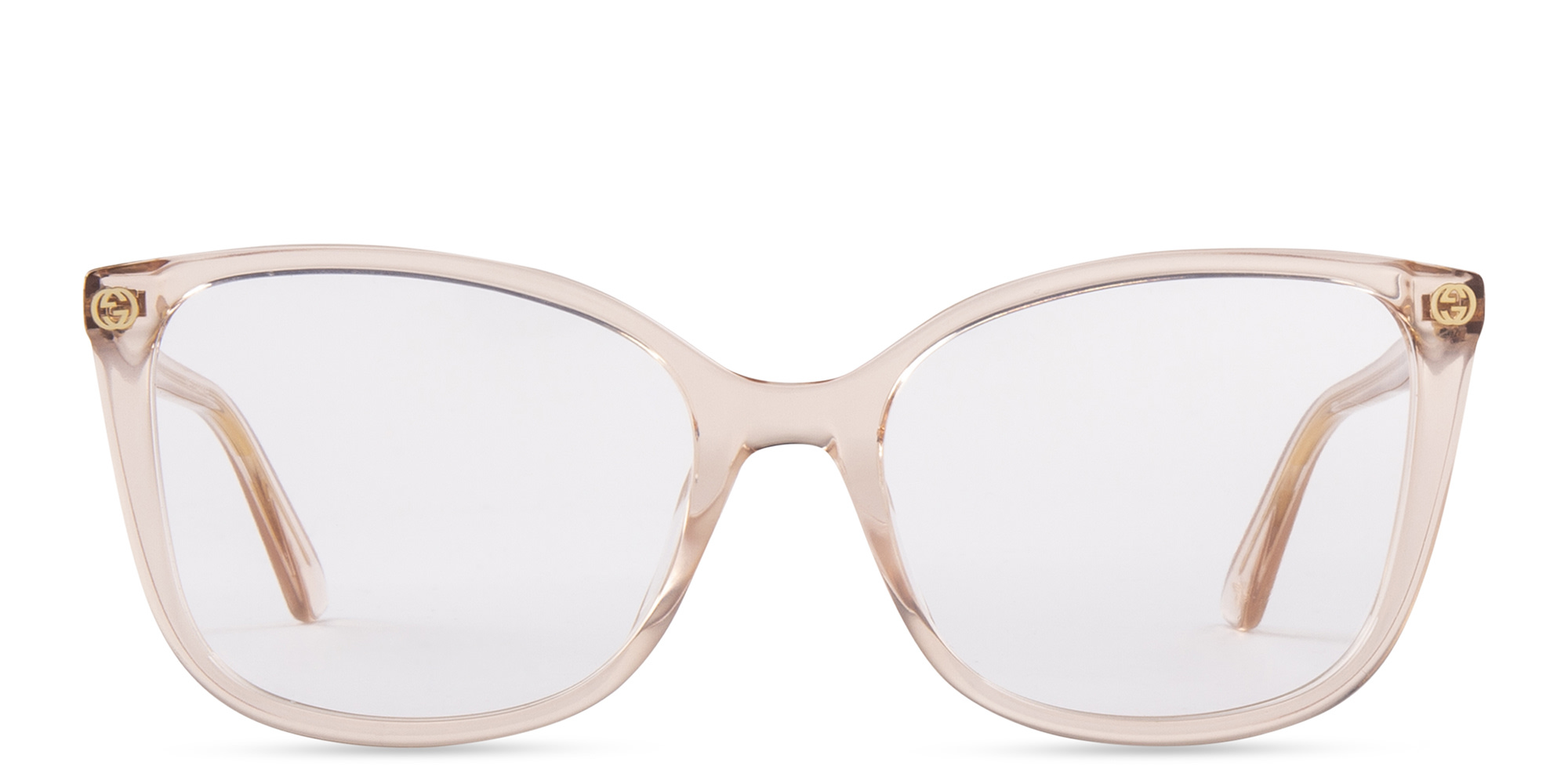 GUCCI Cat-Eye Eyeglasses in Nude – Product Photo 1