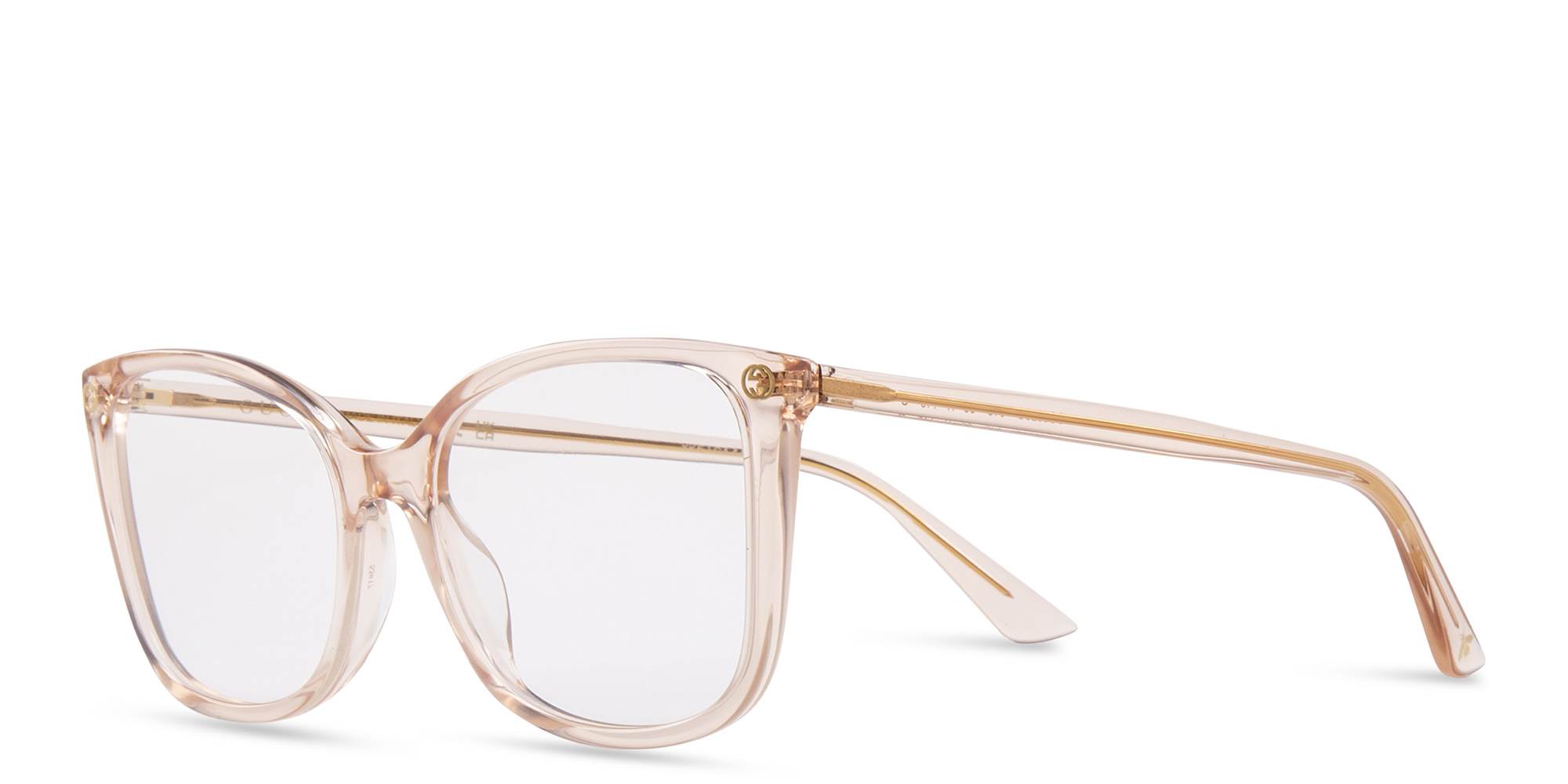 GUCCI Cat-Eye Eyeglasses in Nude – Product Photo 4
