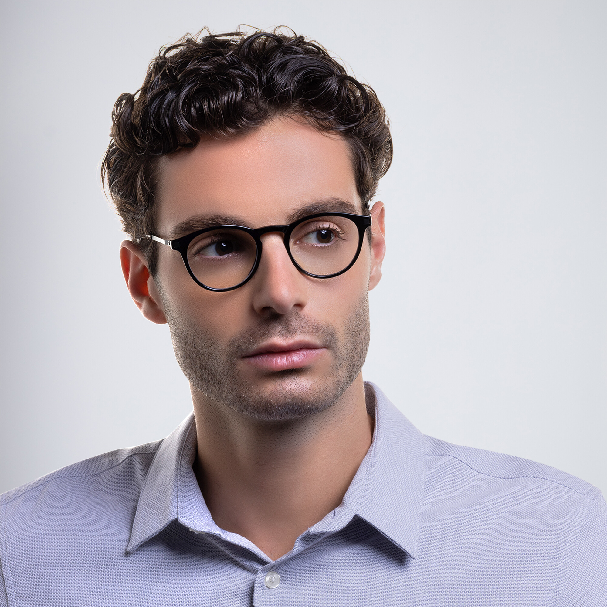 MYKITA Round Eyeglasses in Black – Product Photo 6