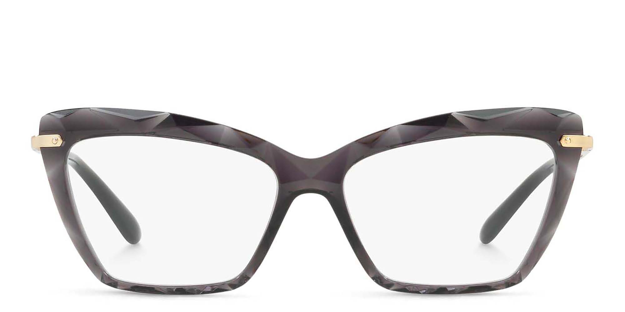 Dolce & Gabbana Cat Eye Eyeglasses in Grey – Product Photo 1