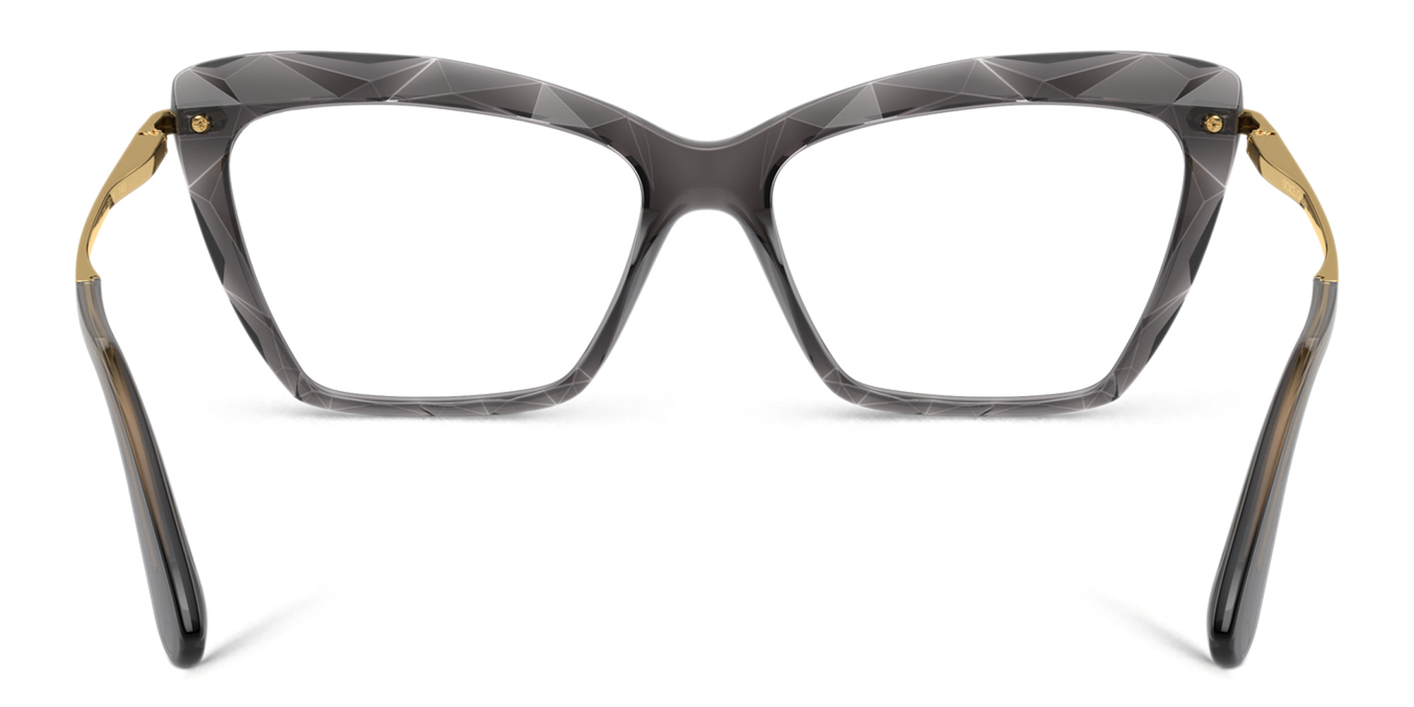 Dolce & Gabbana Cat Eye Eyeglasses in Grey – Product Photo 4