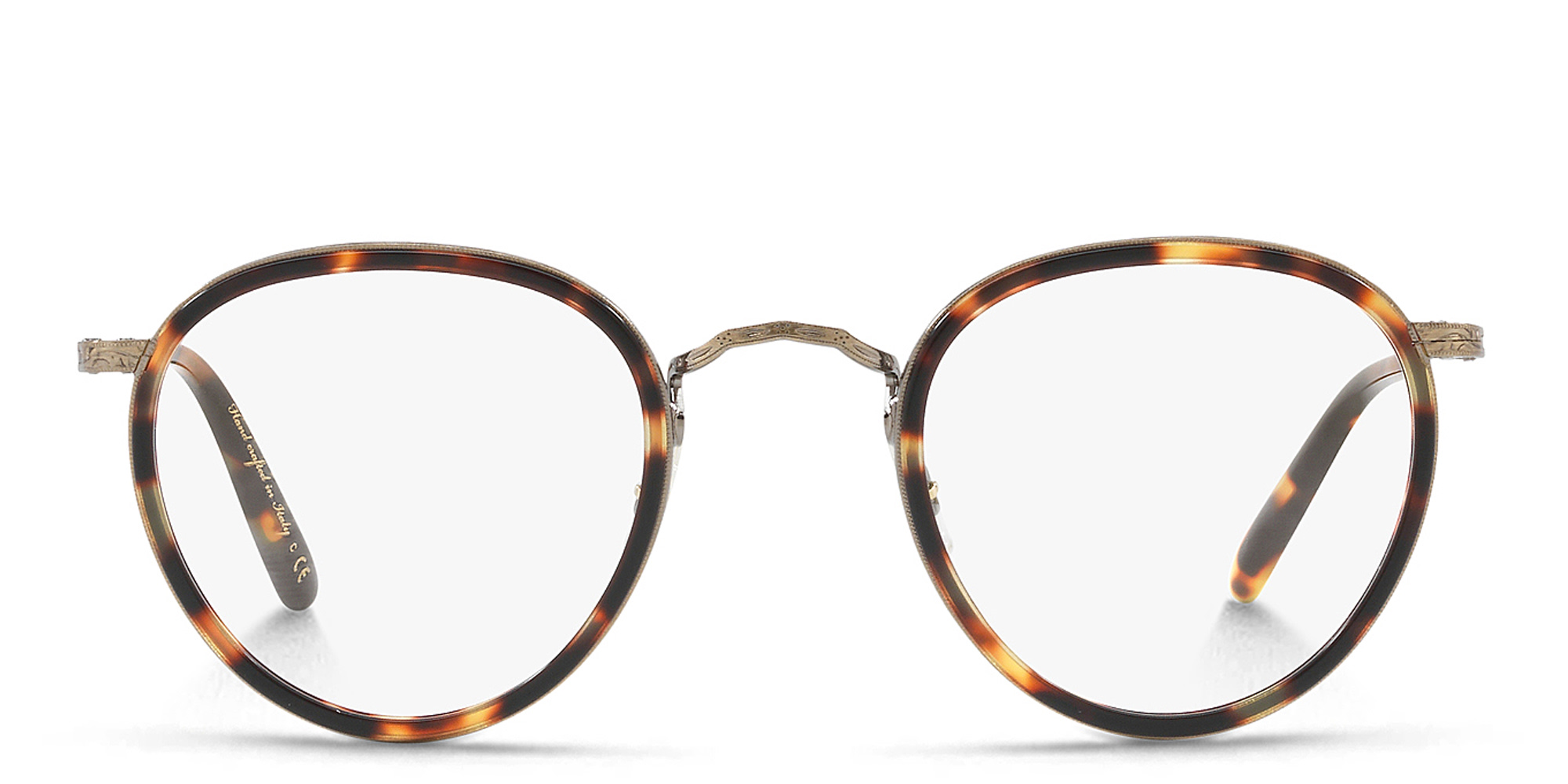 OLIVER PEOPLES Round Eyeglasses in Vintage DTB-Antique Gold – Product Photo 1