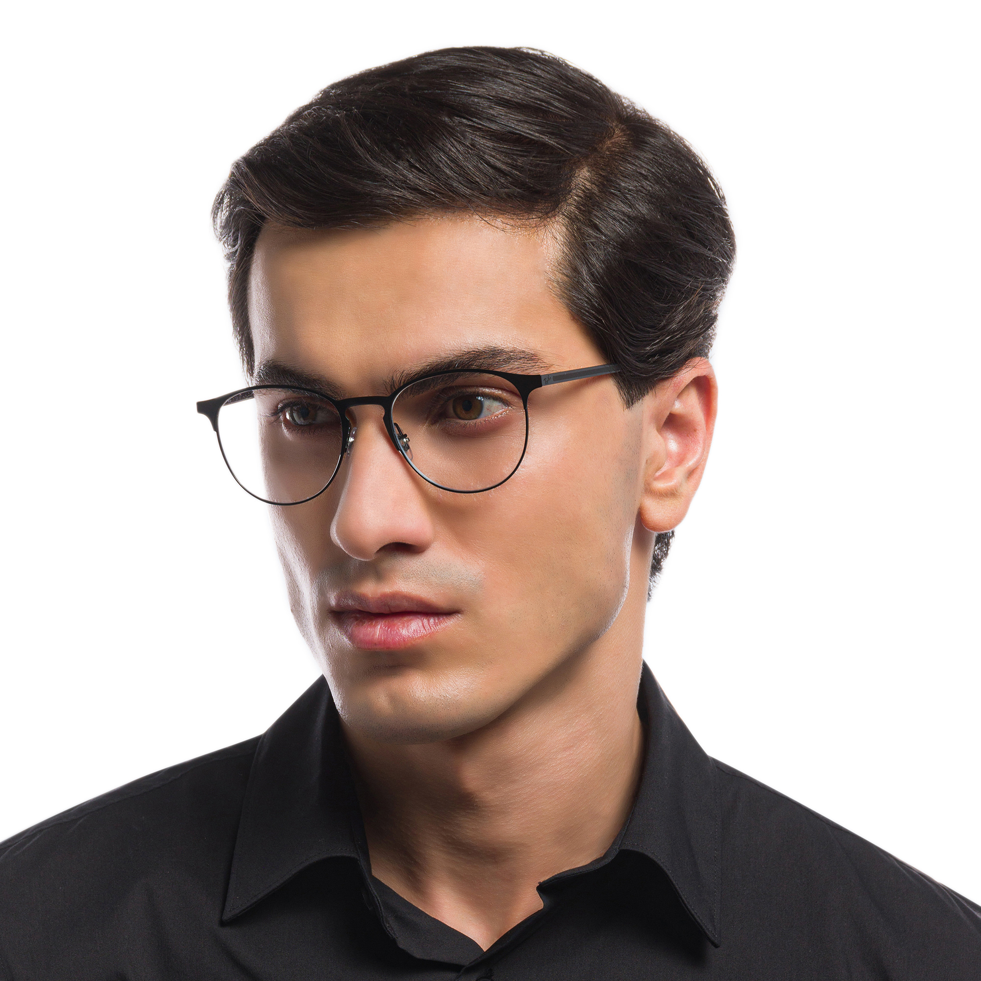 Ray-Ban Unisex Panthos Eyeglasses in Black – Product Photo 7